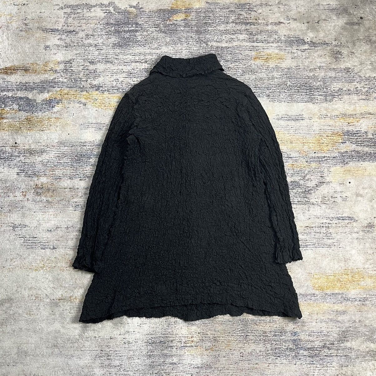Issey Miyake × Pleats Please Issey Miyake Issey Miyake Me crinkle pleats blouse top Size M / US 6-8 / IT 42-44 - 3 Thumbnail