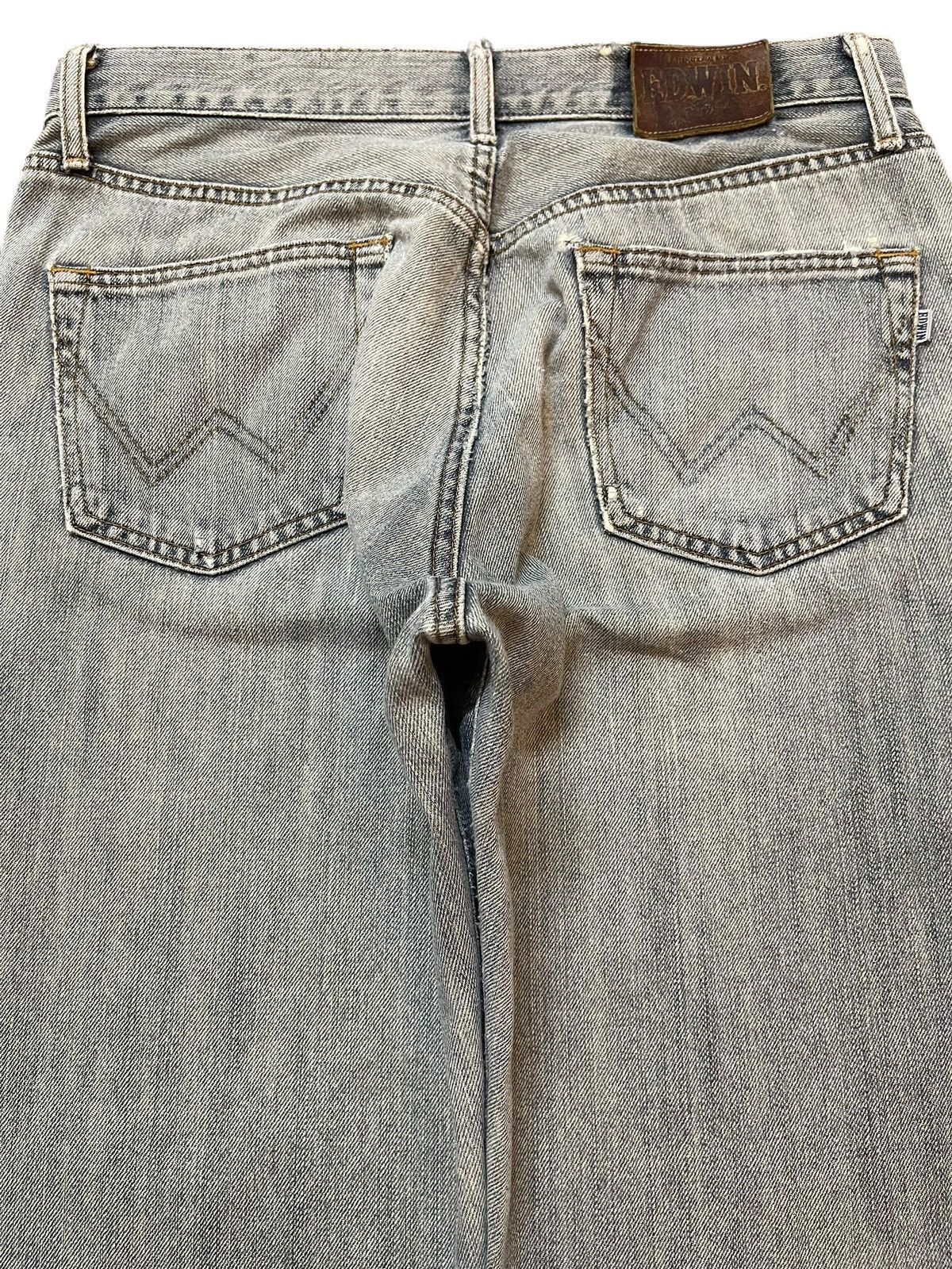 Edwin Vintage Edwin 404 Light Wash Faded Style Baggy Jeans Size US 32 / EU 48 - 5 Thumbnail