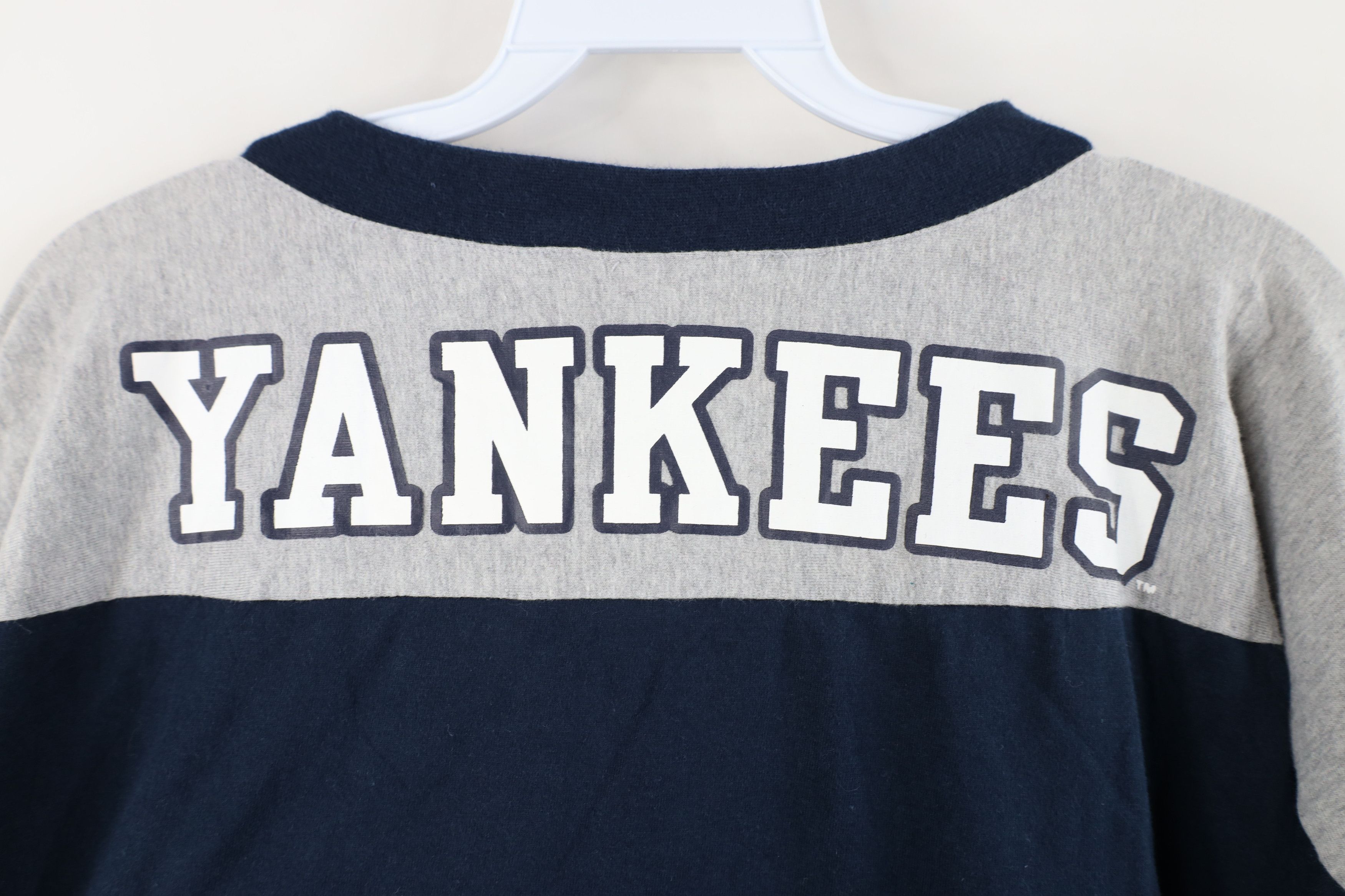 Vintage Vintage 90s New York Yankees Baseball Night Gown T-Shirt Size ONE SIZE - 11 Thumbnail