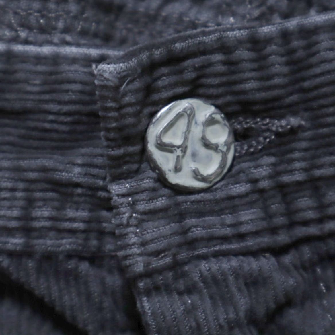 Vintage Adriano Goldschmied Protege Cotton Corduroy Chino Pants Gray Men's 40 Size US 40 / EU 56 - 7 Thumbnail