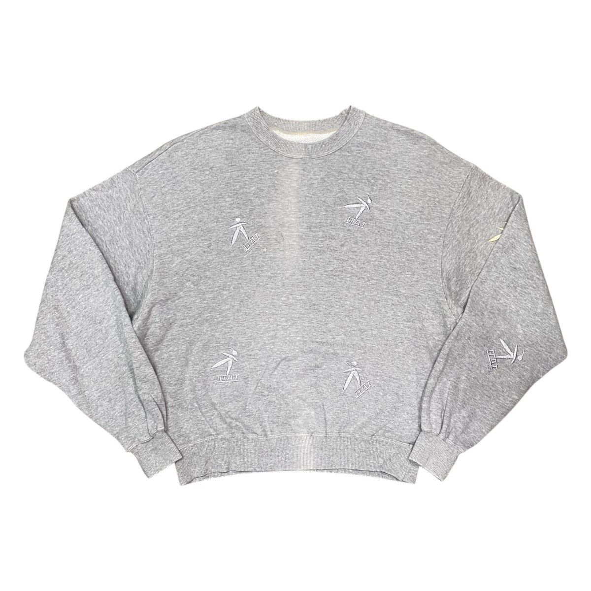 Hai Sporting Gear × Issey Miyake Vintage Hai Sporting Gear Embroidery Logo Sweatshirt Size US M / EU 48-50 / 2 - 1 Thumbnail