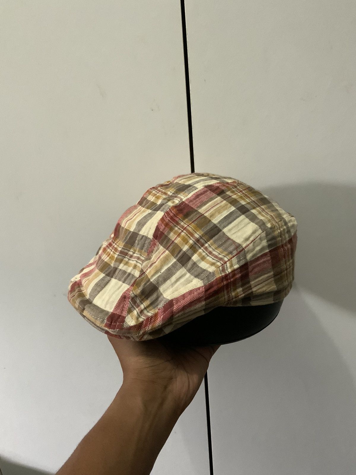 If Six Was Nine Plaid Flat Beretta Hat Size ONE SIZE - 1 Thumbnail