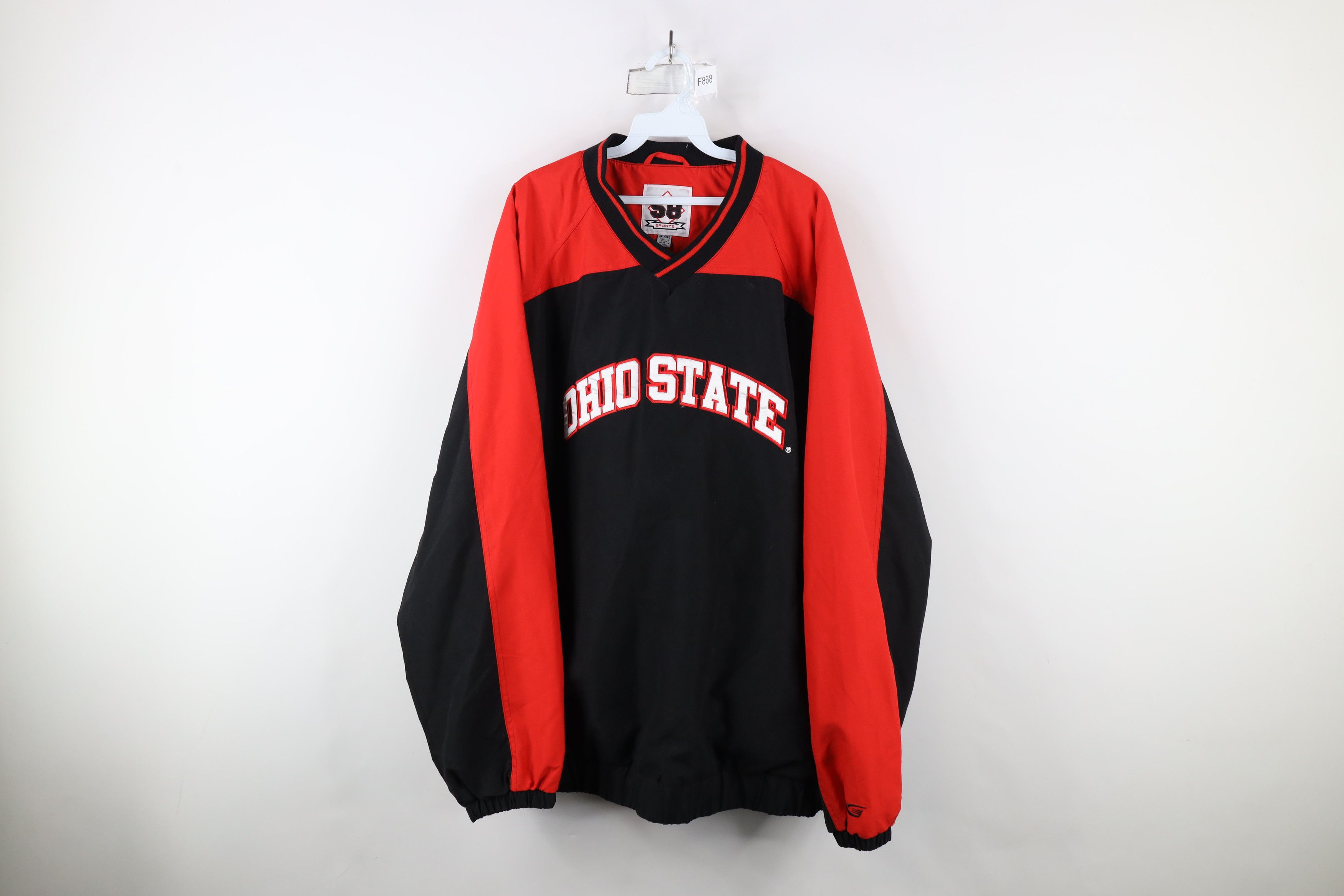 Vintage Vintage 90s State University Pullover Windbreaker Jacket Size US XXL / EU 58 / 5 - 1 Thumbnail