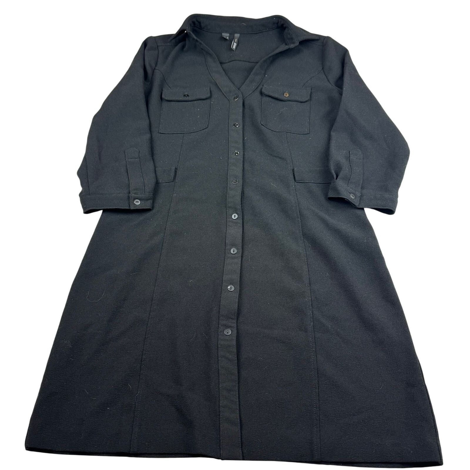 Mango MNG Mango Black Mini Dress - Size XS Extra Small Size XS / US 0-2 / IT 36-38 - 1 Thumbnail