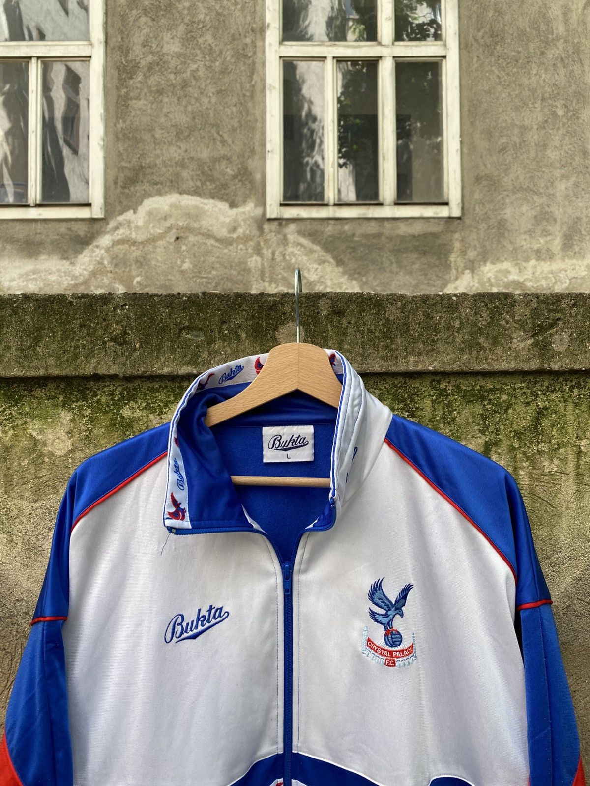 Vintage Vintage Burta Crystal Palace Soccer Zip Size US L / EU 52-54 / 3 - 2 Thumbnail