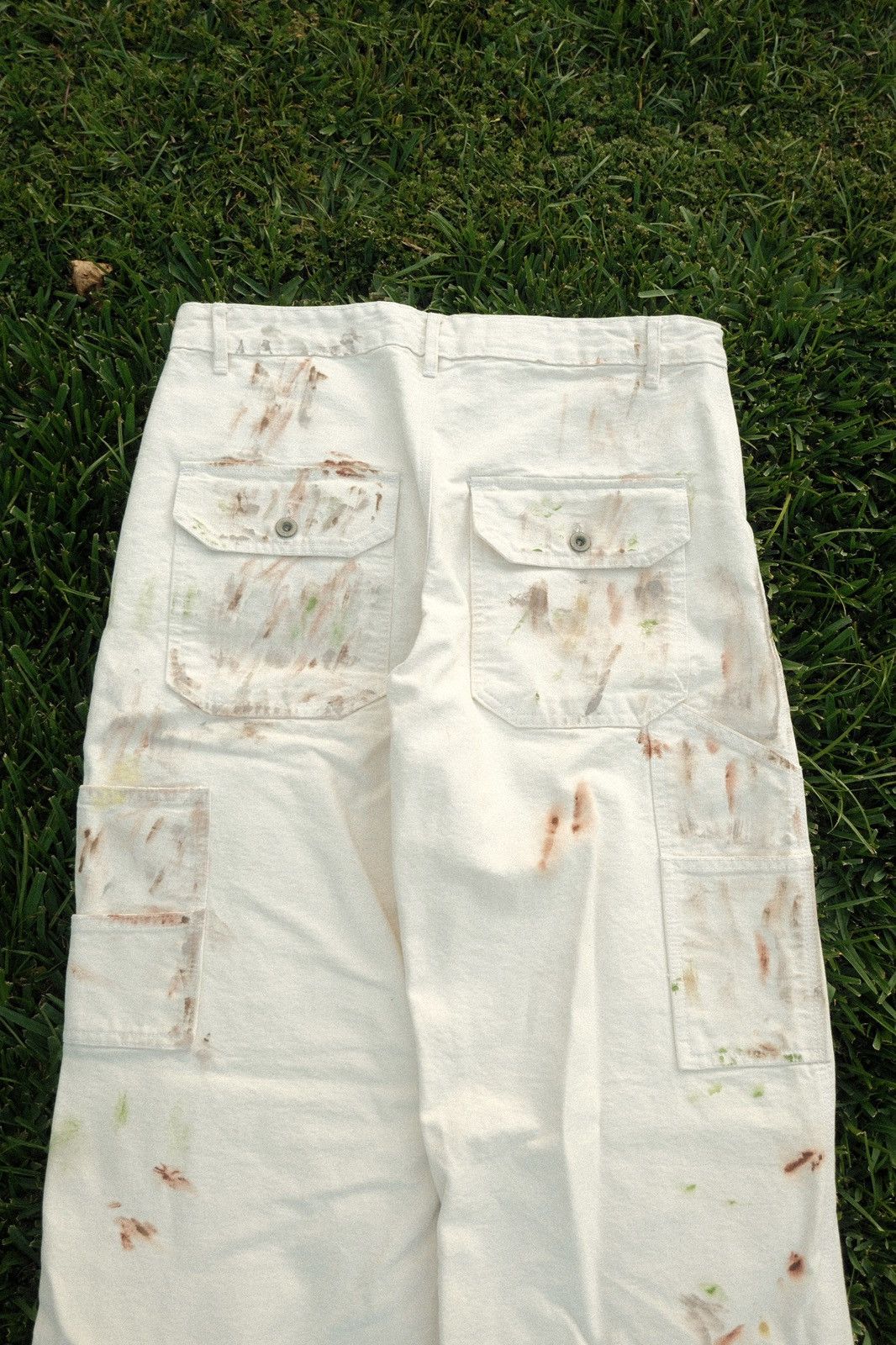 Other Pinup Painted Cream Journeyman’s Size US 32 / EU 48 - 1 Thumbnail