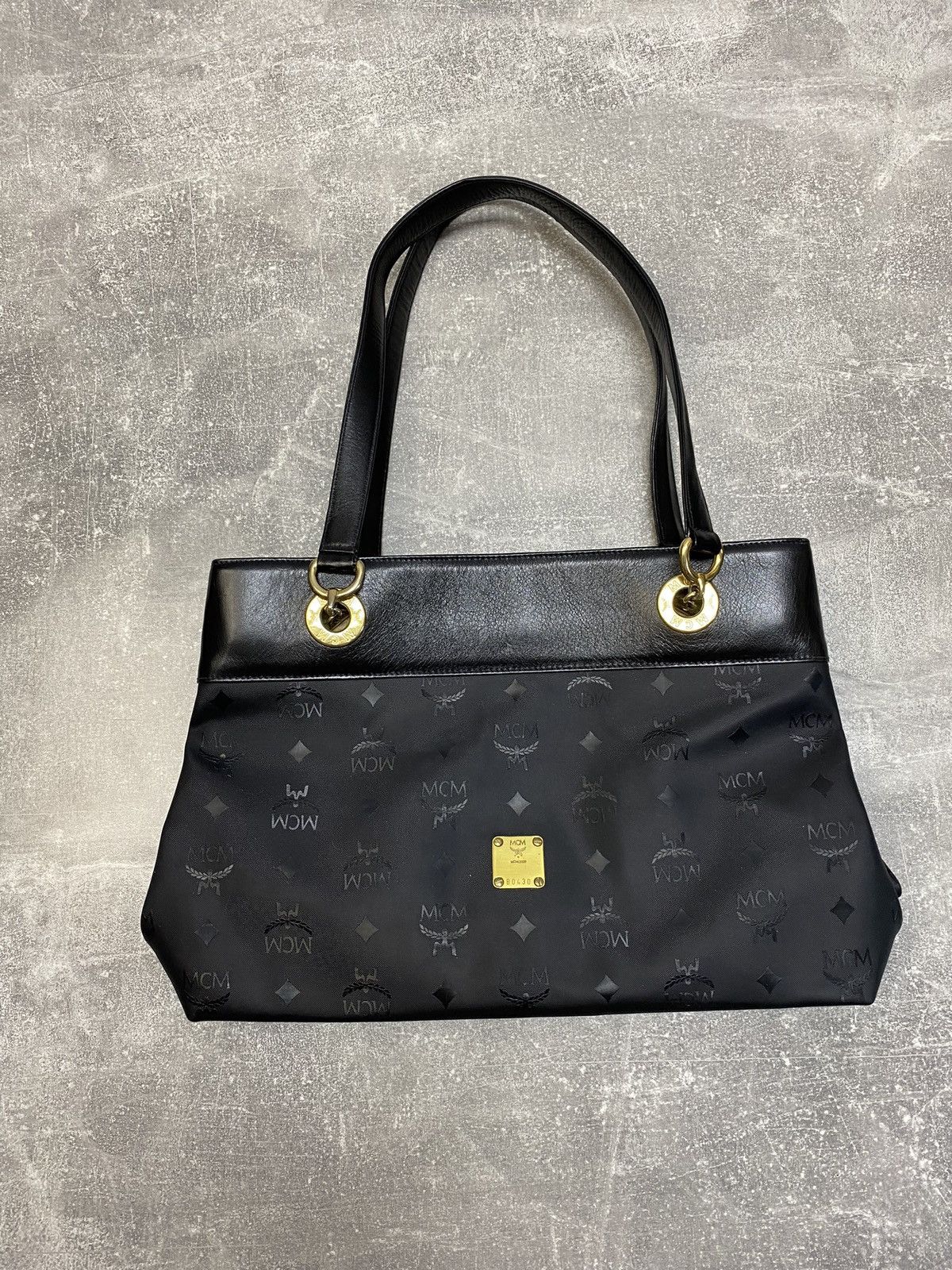 Japanese Brand × MCM MCM Tote Bag Vintage Leather Bag Made in Germany Size ONE SIZE - 21 Thumbnail