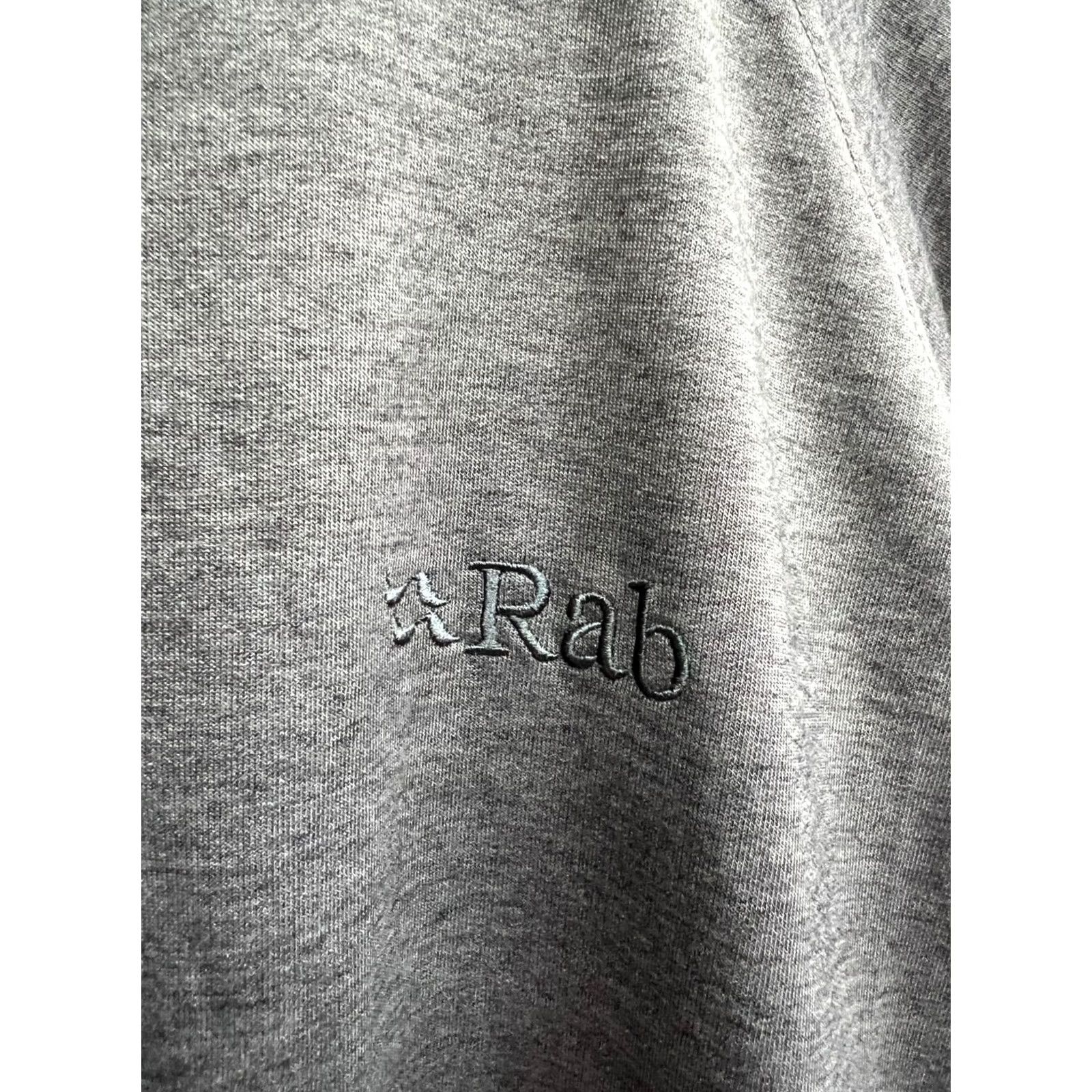 Rab RAB Half Zip Top-Out Hoody Outdoors Hiking Men's Size Medium Gray Logo Casual Size US M / EU 48-50 / 2 - 6 Thumbnail