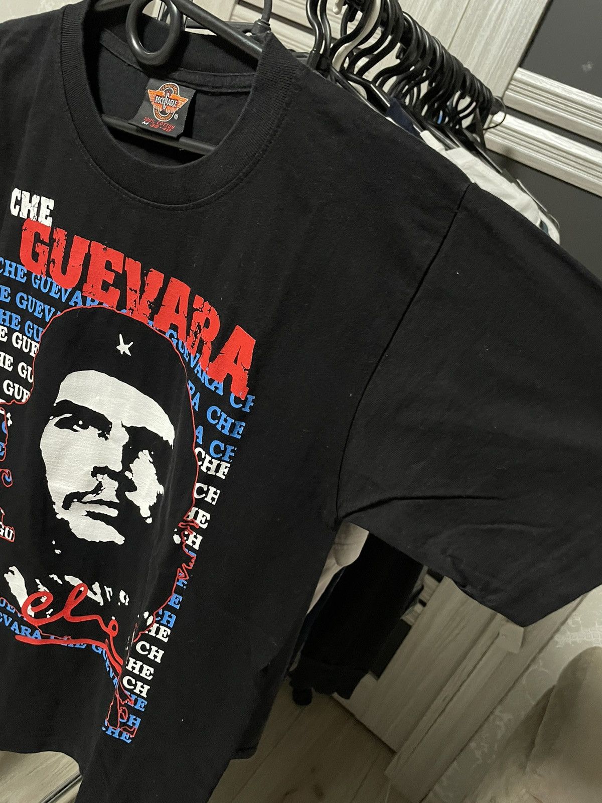 Vintage Rage Against The Machine Che Guevara 90s Tee Band T Shirt Size US M / EU 48-50 / 2 - 5 Thumbnail