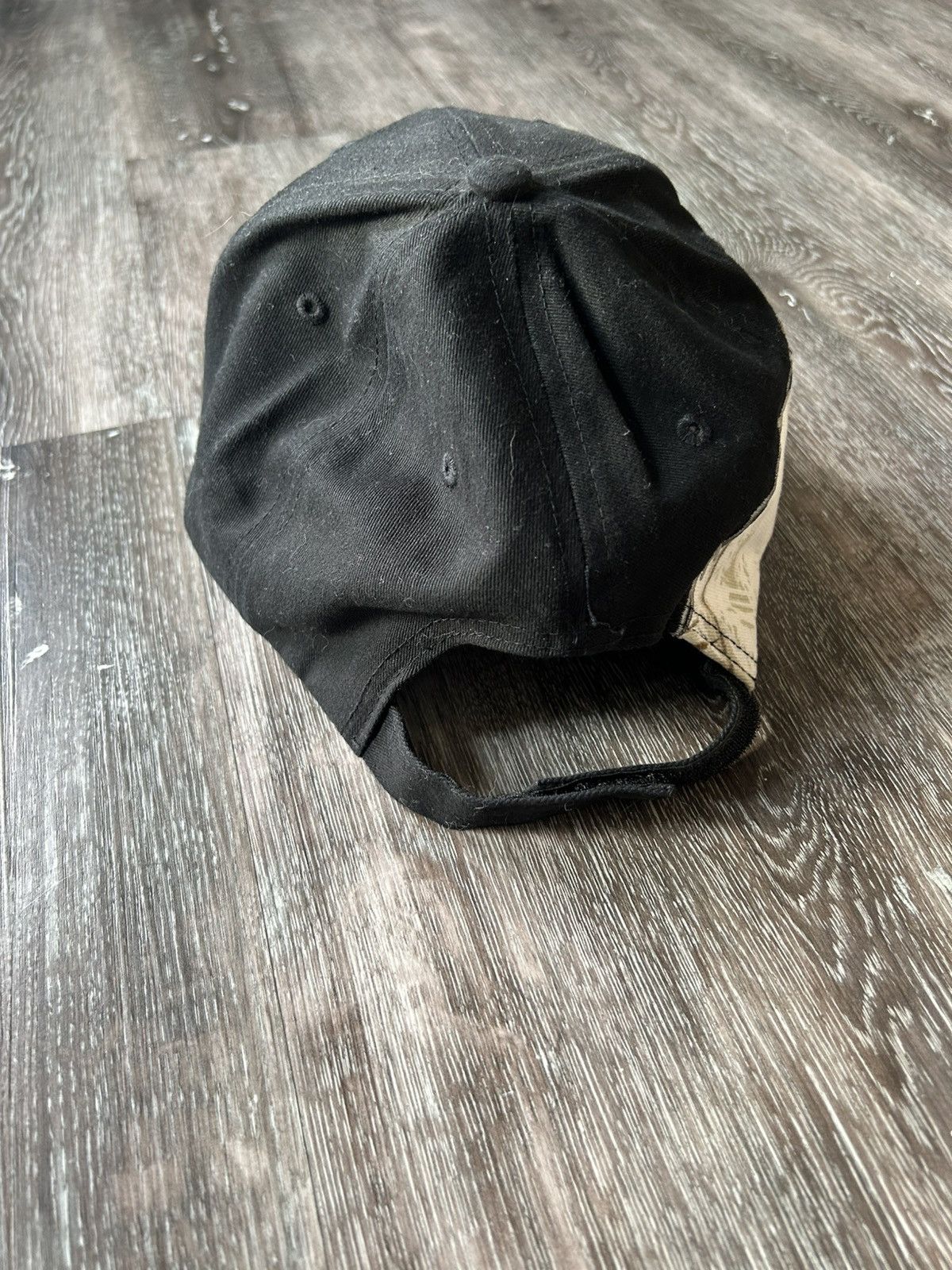 Vintage Black and camo hat Size ONE SIZE - 3 Thumbnail