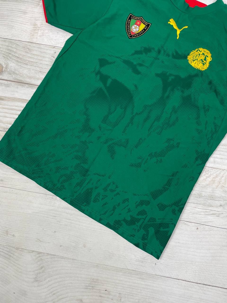 Puma Puma Cameroon 2006 2008 Home Football Shirt Soccer Jersey Size US S / EU 44-46 / 1 - 4 Thumbnail