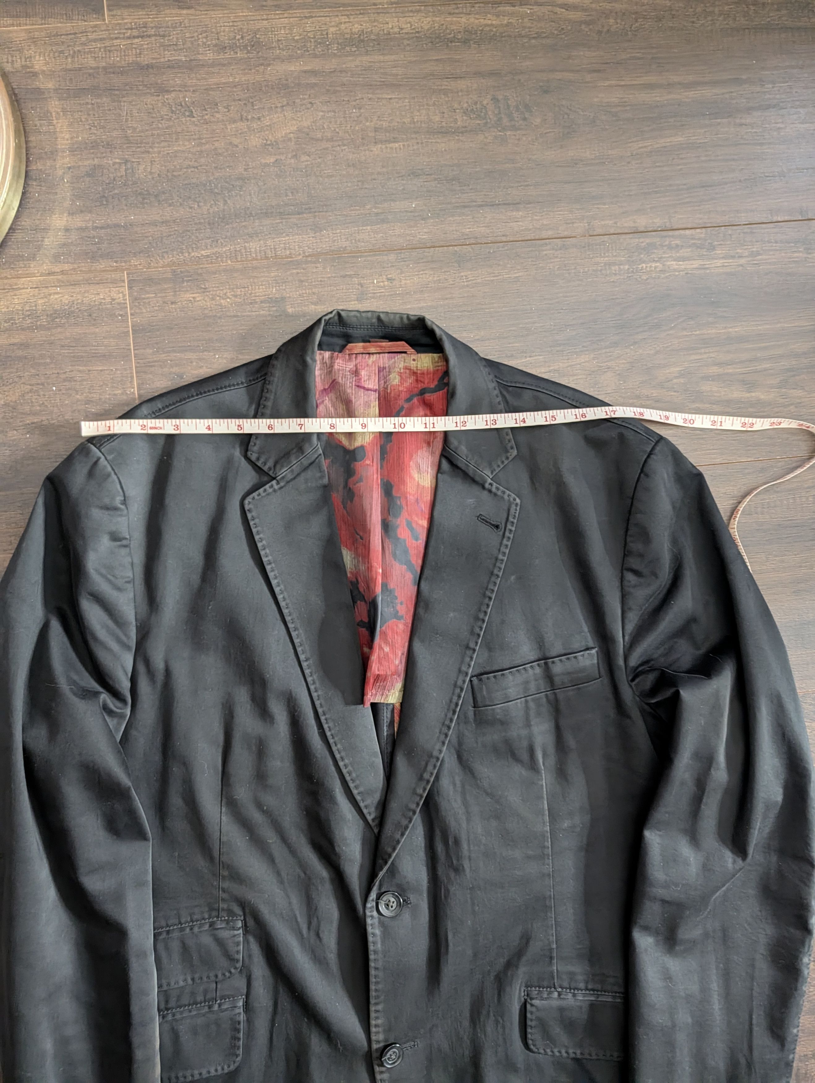 Other KROON Black corduroy trim floral lined stacked pocket jkt Size 42R - 17 Thumbnail