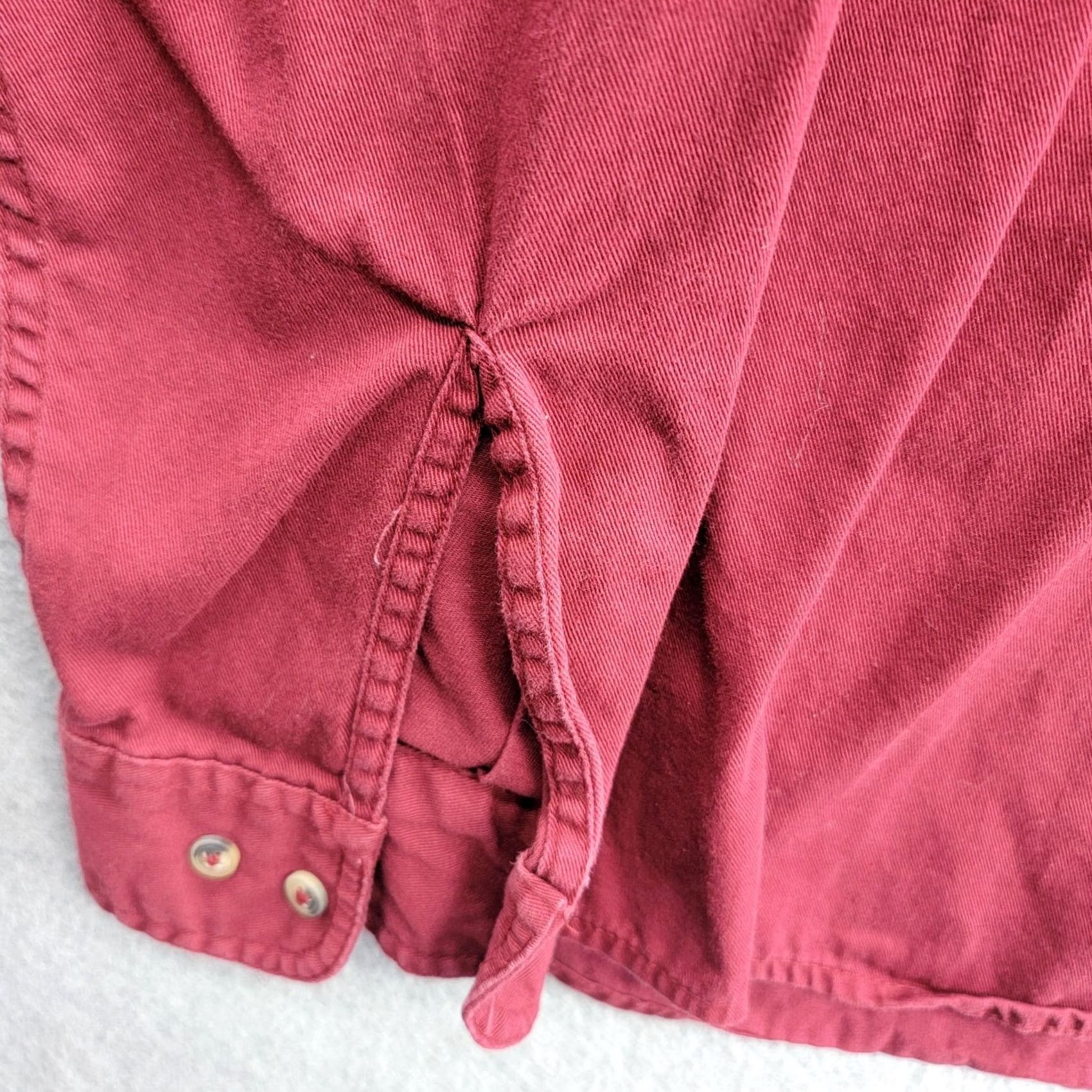 Wrangler Wrangler Shirt Mens Large Western Long Sleeve Red RN130273 Size US L / EU 52-54 / 3 - 5 Thumbnail
