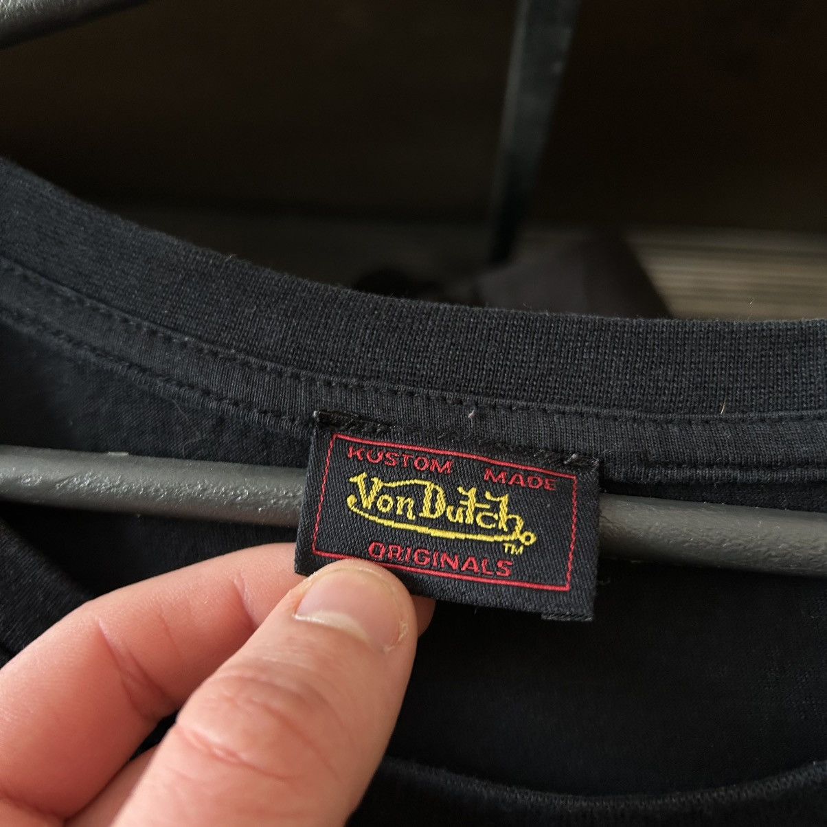 Von Dutch Designer Von Dutch Big Eyes Logo japan y2k opium tee Size US L / EU 52-54 / 3 - 4 Thumbnail