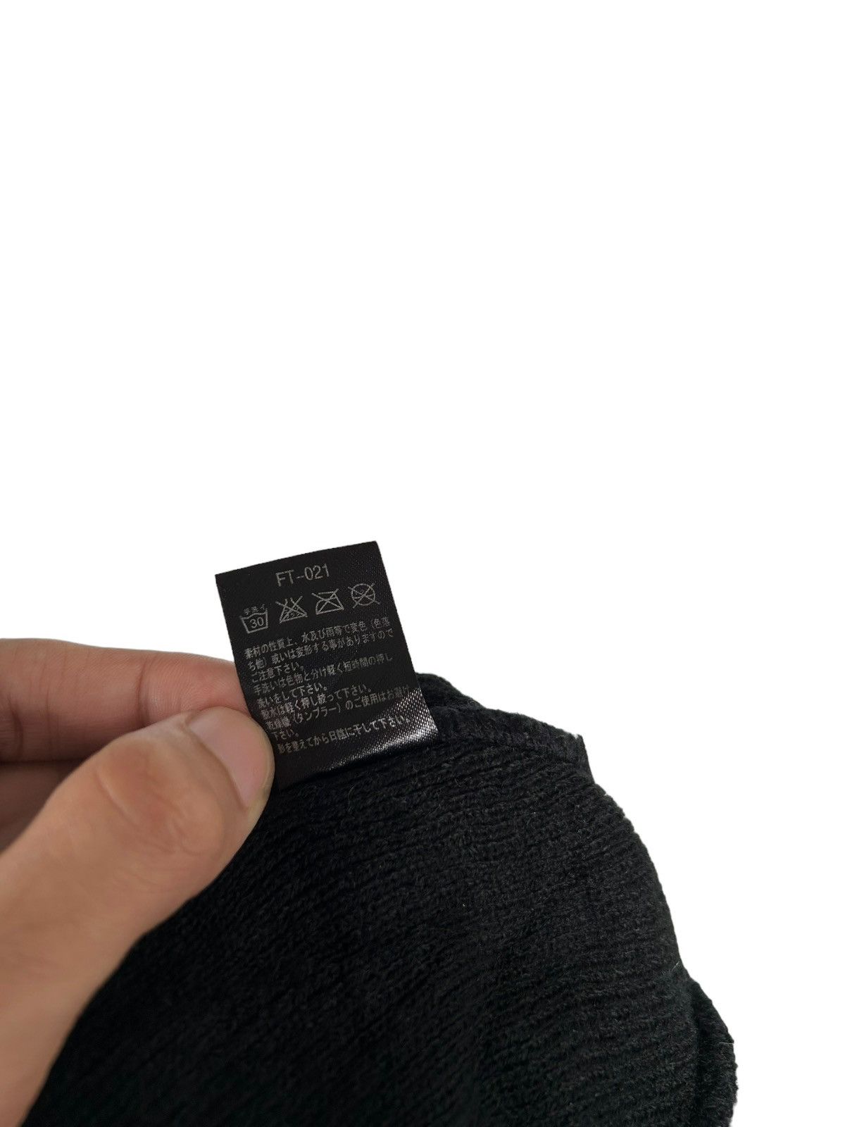 14th Addiction × Japanese Brand × Le Grande Bleu (L.G.B.) Skull Punk Bondage big Beanie Hats Poems Size ONE SIZE - 8 Thumbnail