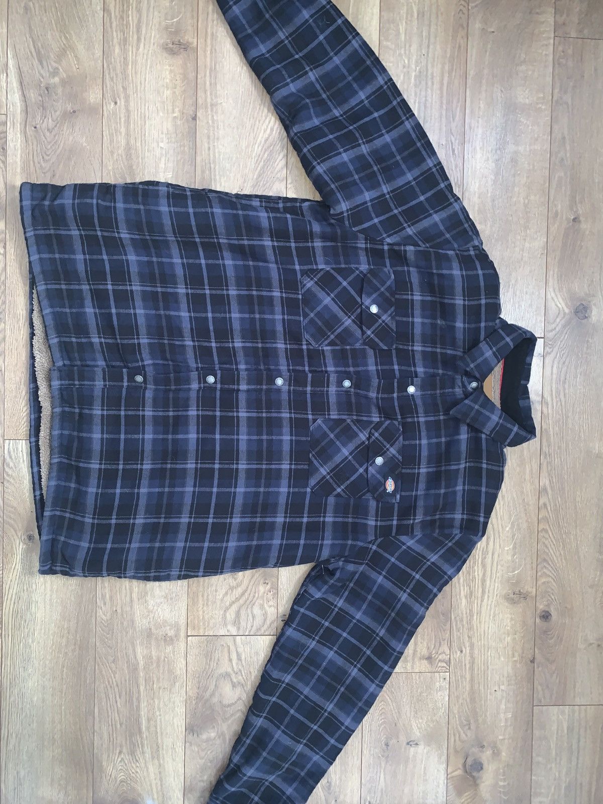 Dickies Blue Flanel Size US XL / EU 56 / 4 - 1 Thumbnail