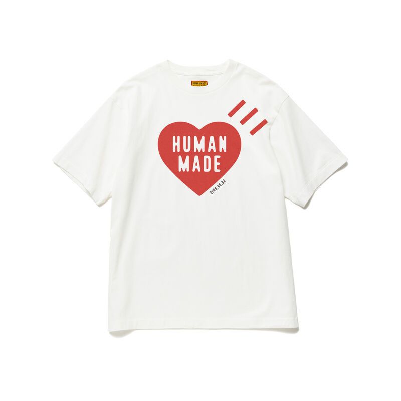 HUMAN MADE DAILY S/S T-SHIRT WHITE SZ M