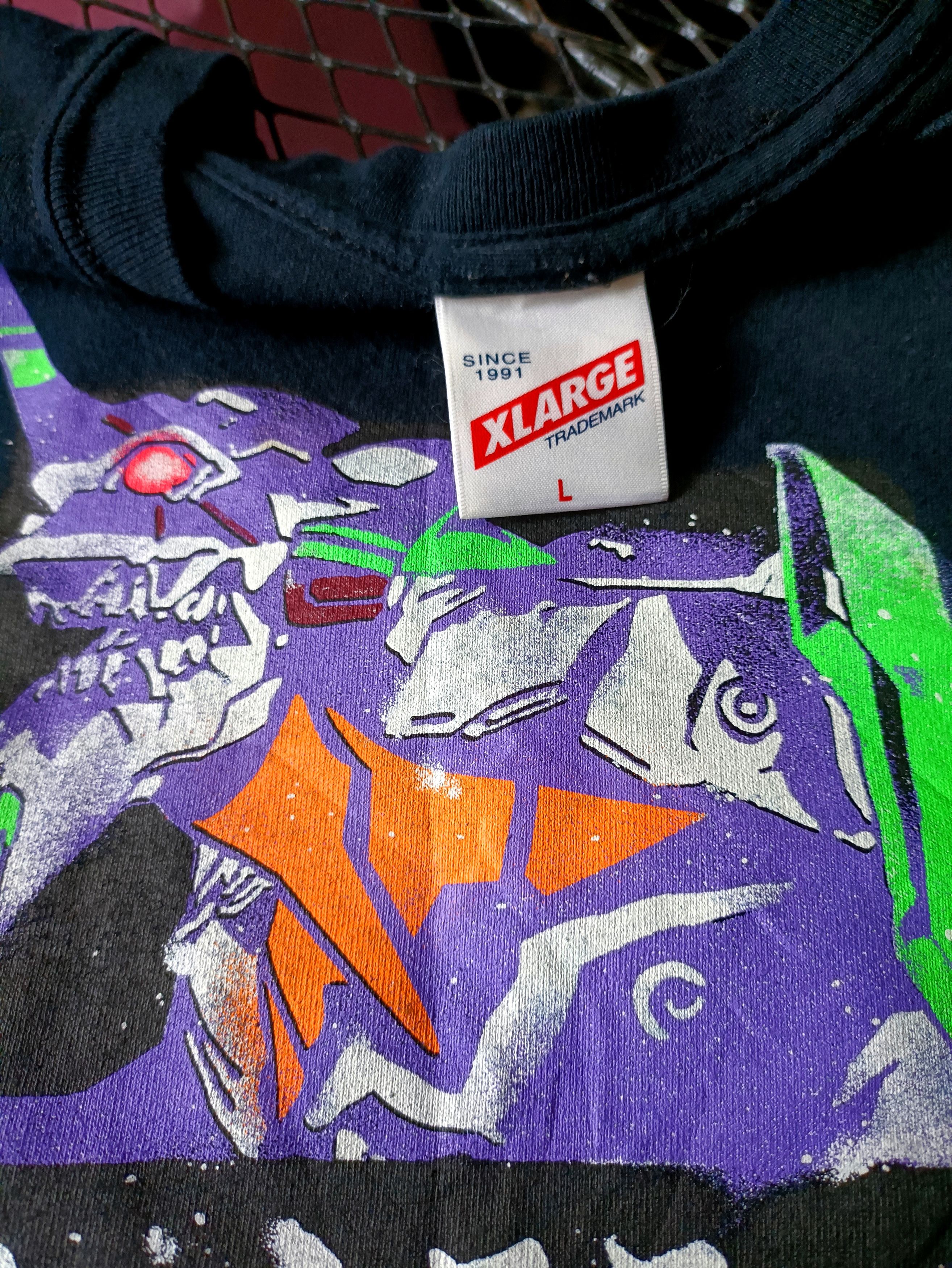 Anime EVANGELION COLLABS XLARGE BRAND Size US L / EU 52-54 / 3 - 5 Thumbnail