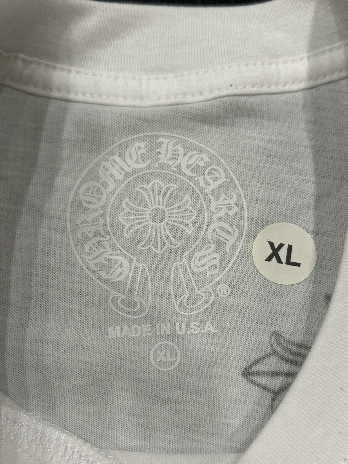 Chrome Hearts Chrome Hearts Las Vegas Horseshoe Tee Size US XL / EU 56 / 4 - 3 Thumbnail