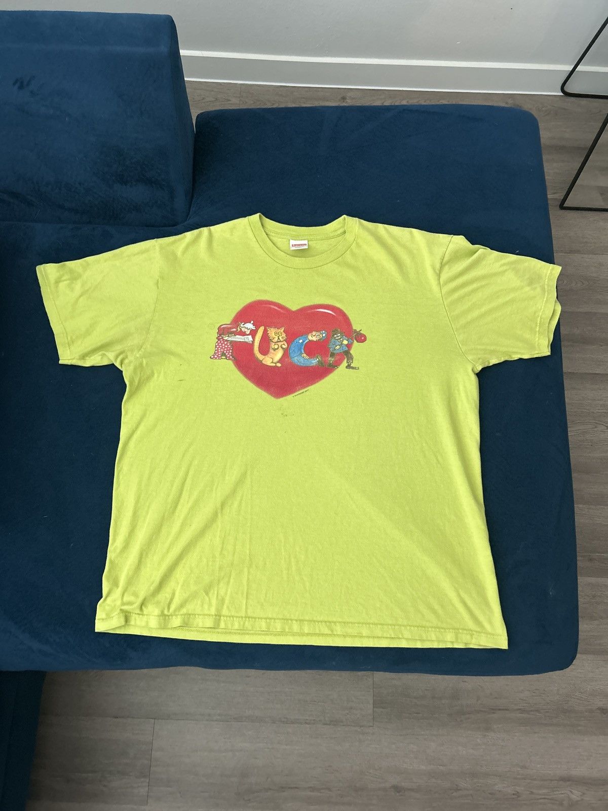 Supreme Supreme “F*ck Love” Tee Size US XL / EU 56 / 4 - 1 Thumbnail
