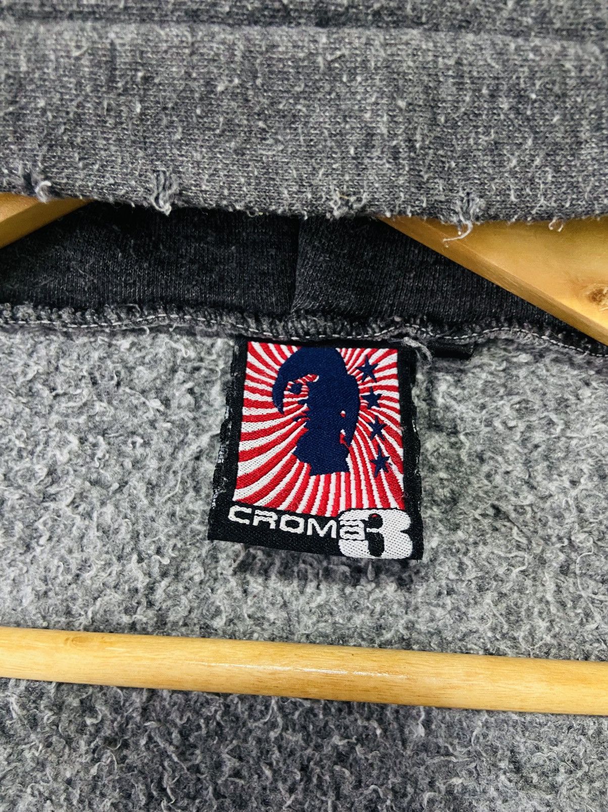 Japanese Brand Croma 3 Baggy Hoodie Size US XL / EU 56 / 4 - 14 Thumbnail