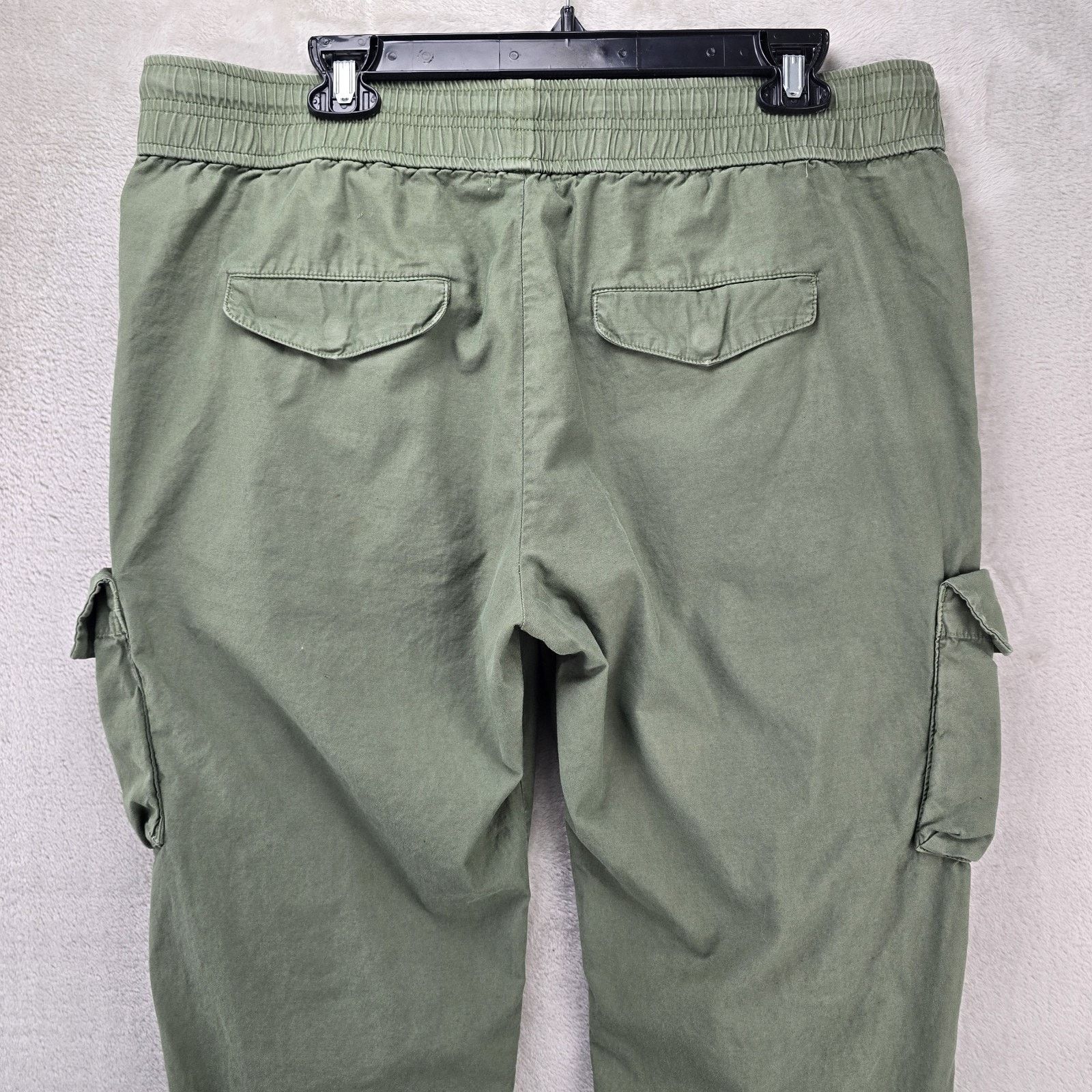 John Elliott John Elliott Back Sateen Cargo Pants Sz 3 Large Olive Green Size US 36 / EU 52 - 8 Thumbnail