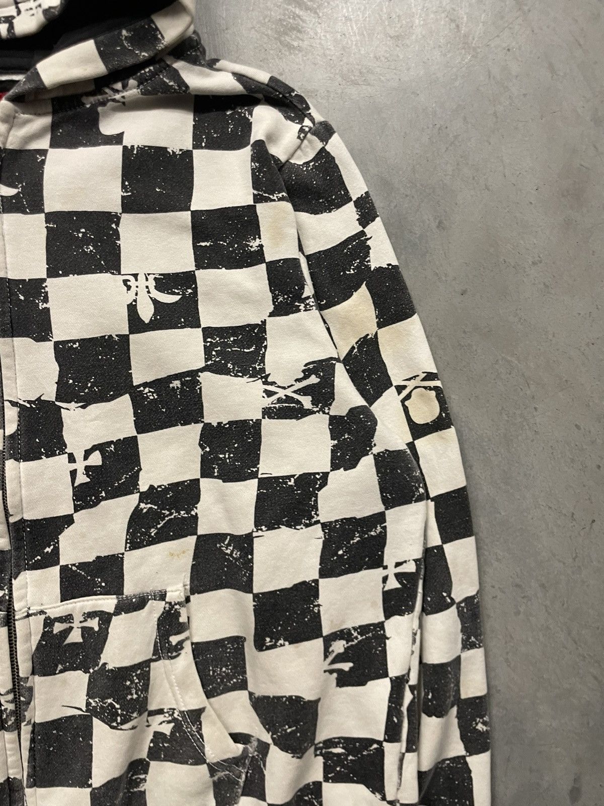 Vintage Vintage Y2K Union Bay All Over Print Zip Up Hoodie Size US L / EU 52-54 / 3 - 3 Thumbnail