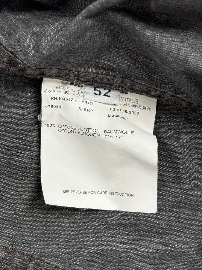 Jil Sander 2000s Jil Sander Grey Boxy Cut Denim Jacket Size US M / EU 48-50 / 2 - 11 Thumbnail