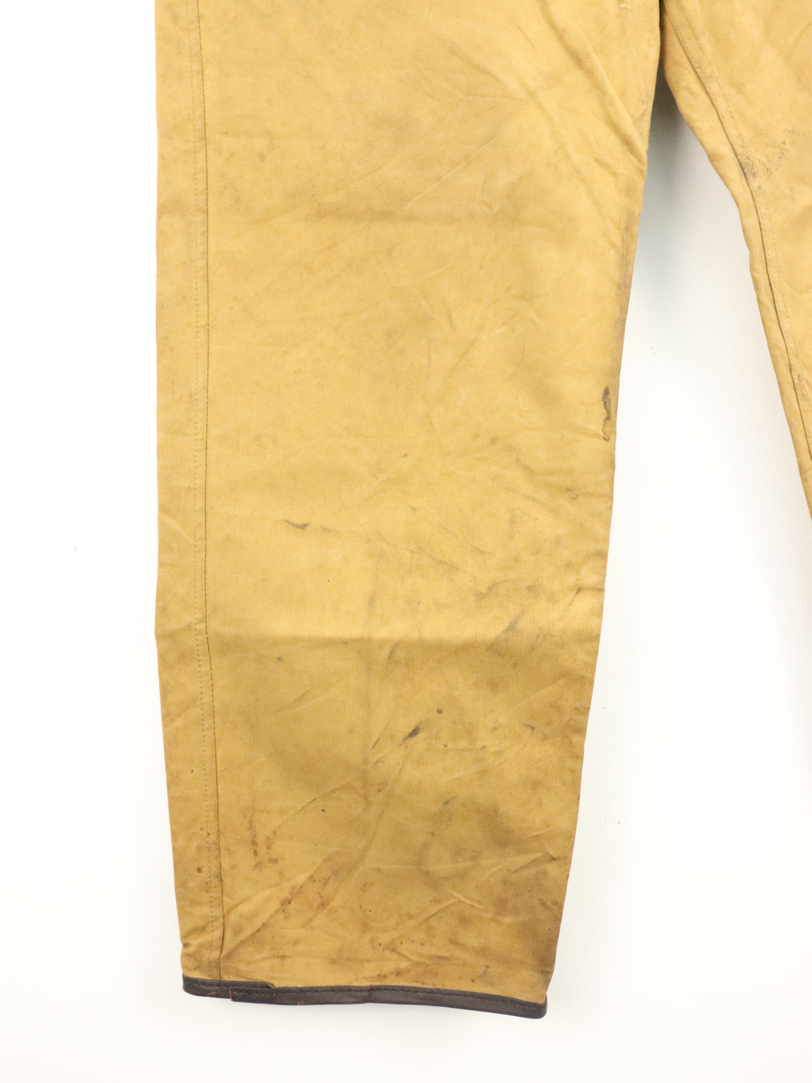 Filson × Vintage Vintage C.C. Filson Single Tin Cloth Hunting Trouser Pants Size US 36 / EU 52 - 14 Thumbnail