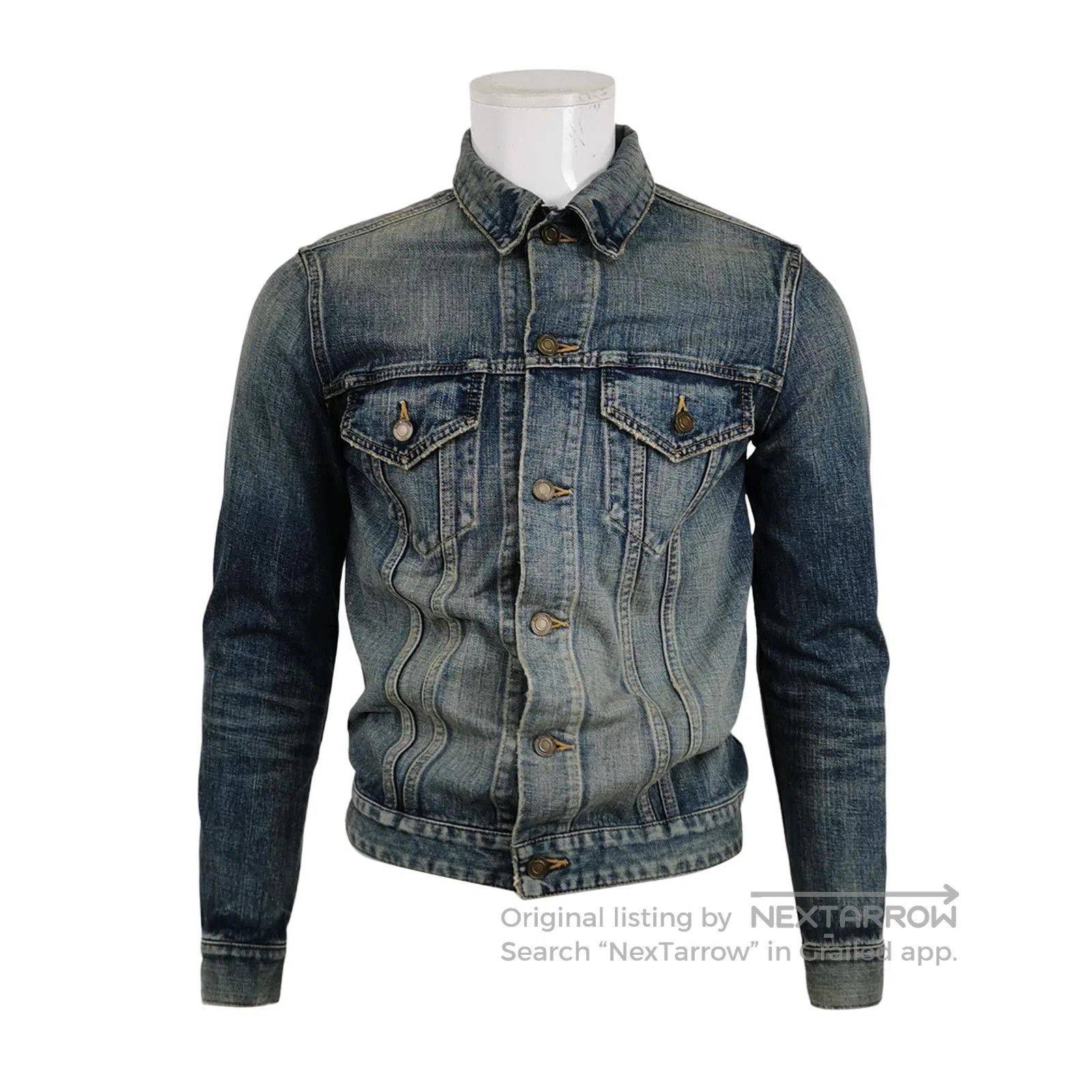Saint Laurent Paris Saint Laurent Cotton Denim Jacket M. Size US M / EU 48-50 / 2 - 1 Thumbnail