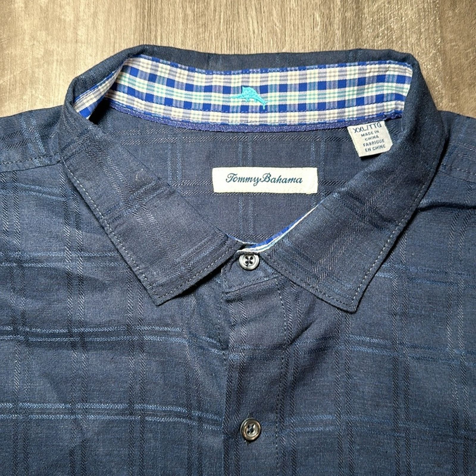 Tommy Bahama Tommy Bahama Linen Blend Long Sleeve Button Down - 2XL Size US XXL / EU 58 / 5 - 6 Thumbnail