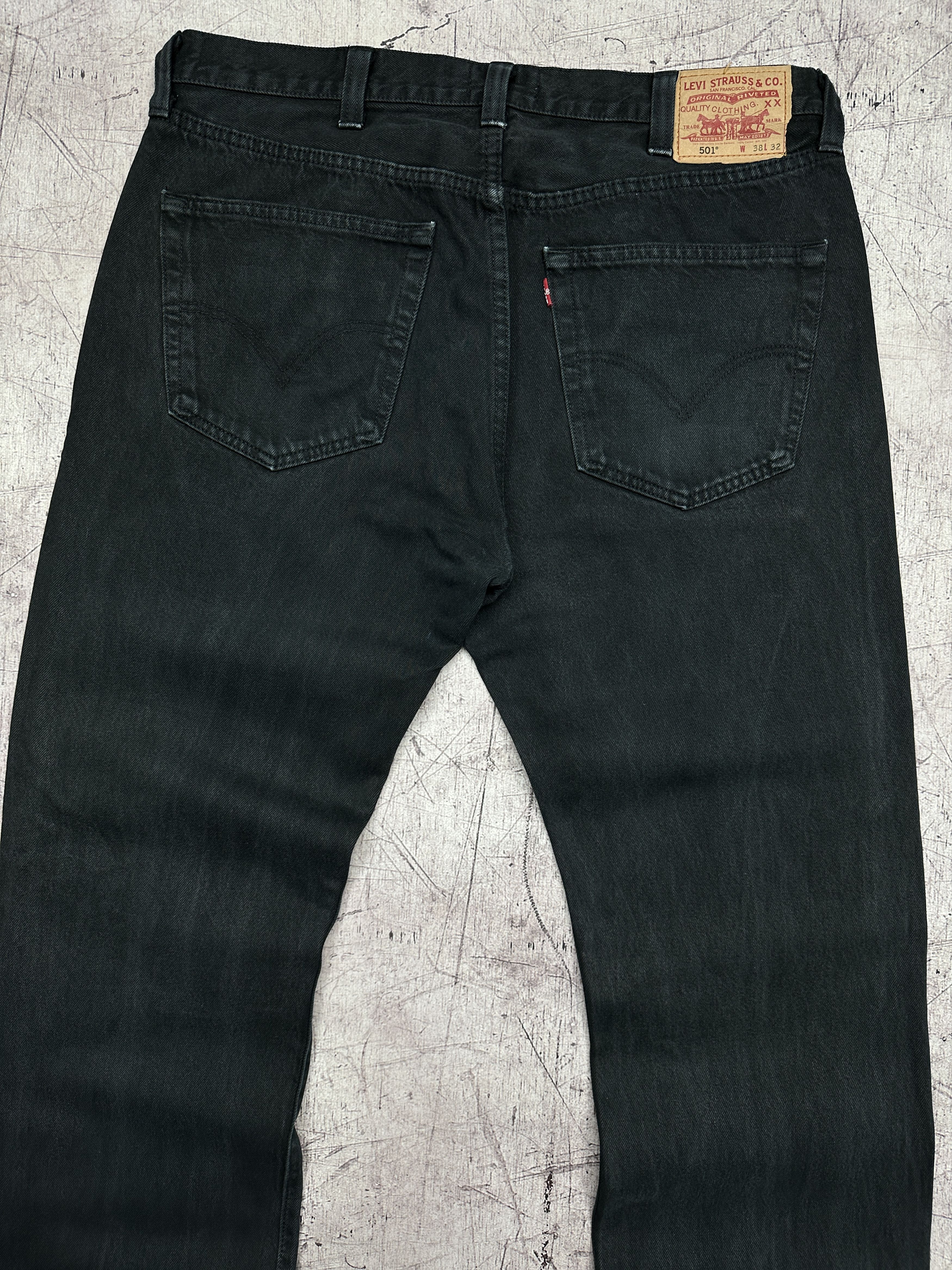 Levi's Levi's 501 Vintage Mens Denim Pants Jeans Size 38 x 32 Size US 38 / EU 54 - 2 Thumbnail