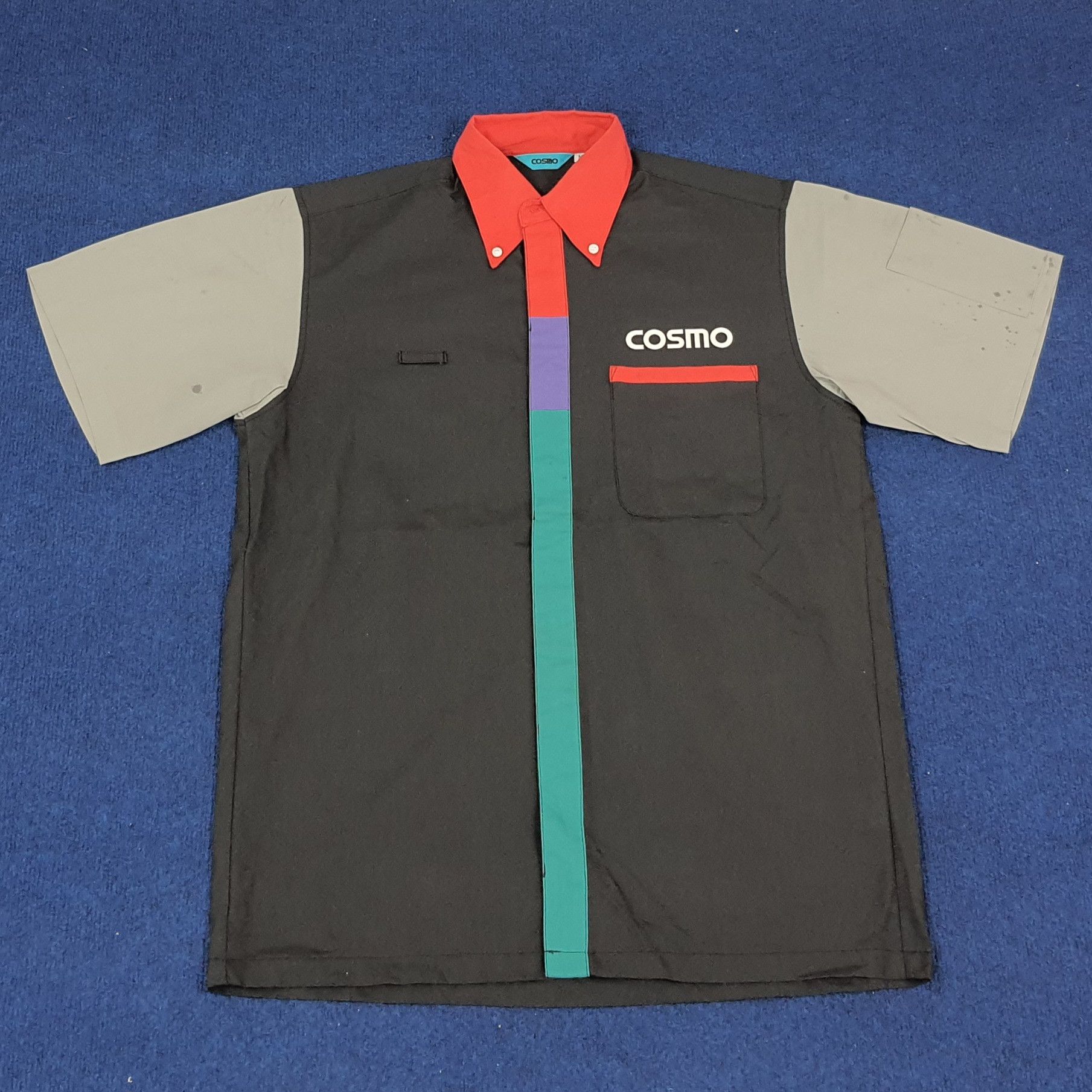 Vintage Vintage COSMO Auto Service Staff Motorsports Work Uniform Size US M / EU 48-50 / 2 - 1 Thumbnail