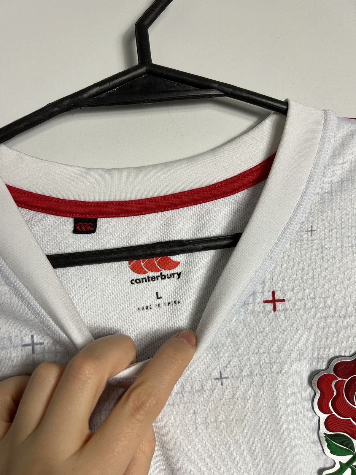 Canterbury of New Zealand Tshirt Canterbury Of New Zeland England Rugby 2018/2019 Size US L / EU 52-54 / 3 - 3 Thumbnail
