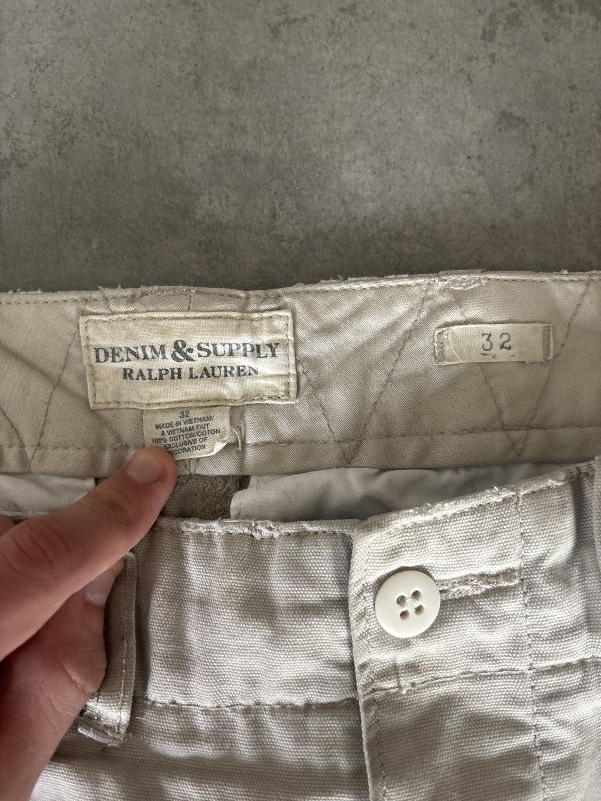 Denim & Supply Ralph Lauren One of one denim and supply, Ralph Lauren sample shorts Size US 32 / EU 48 - 6 Thumbnail