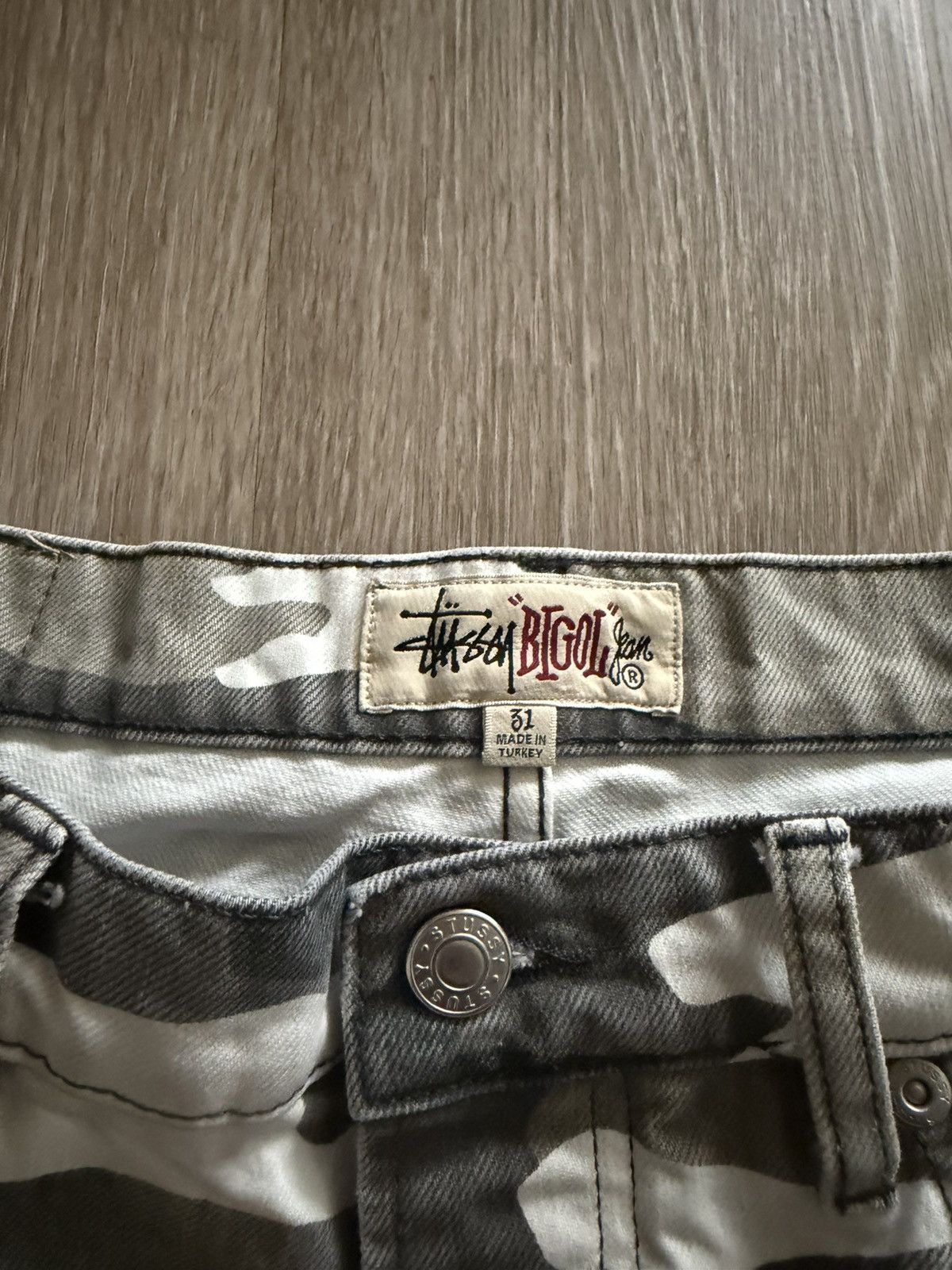 Stussy Stussy snow camo Big Ol Jeans Size US 31 - 2 Thumbnail