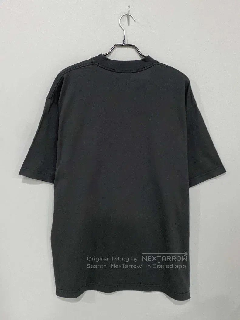 Balenciaga Balenciaga Blue Ring Wave Printed Distressed Short Sleeve Size US M / EU 48-50 / 2 - 3 Thumbnail