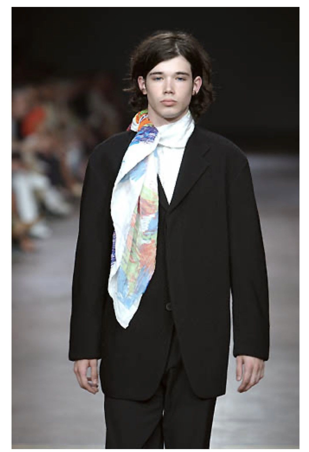Issey Miyake RUNWAY SS2002 OVERSIZED WOOL SUIT BLAZER Size US M / EU 48-50 / 2 - 1 Thumbnail