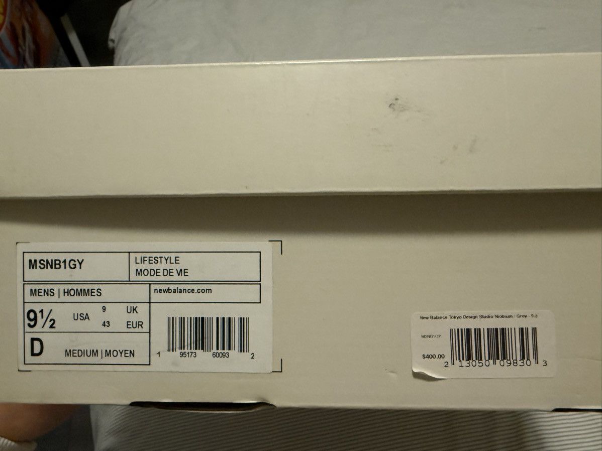New Balance New Balance Niobium Tokyo Design Studio Grey Sz 9.5 Size US 9.5 / EU 42-43 - 8 Thumbnail