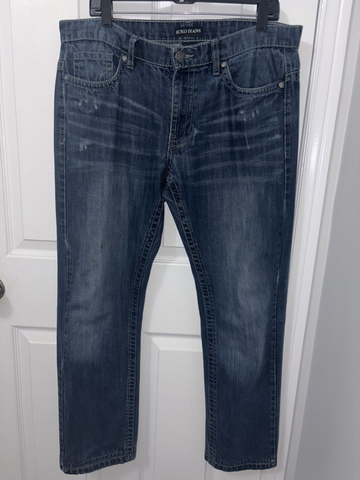 Other Vintage Distressed Denim Jeans Size US 36 / EU 52 - 1 Thumbnail