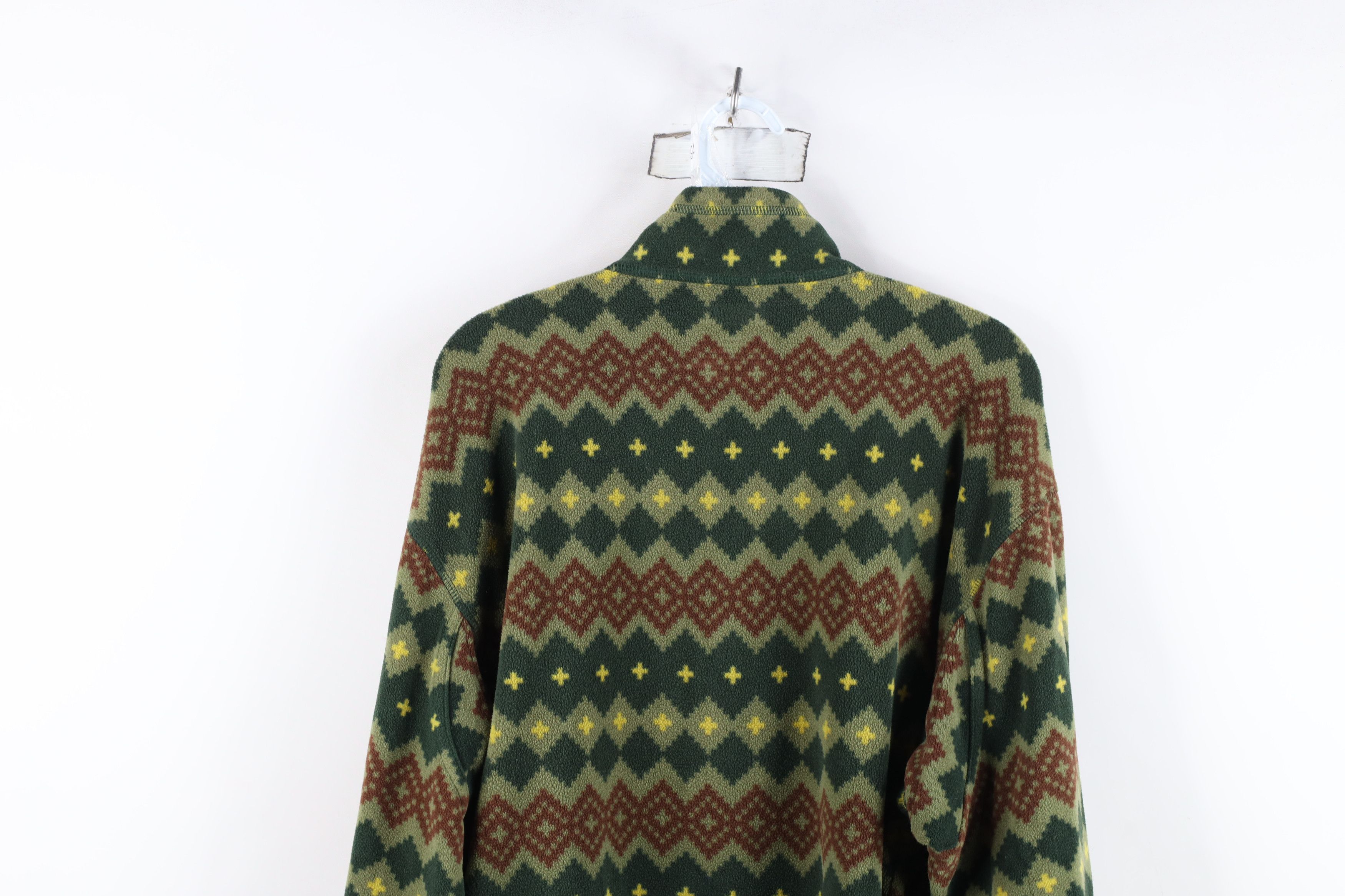 Duluth Trading Company Duluth Trading Co Fair Isle Fleece Half Zip Pullover Sweater Size US XXL / EU 58 / 5 - 9 Thumbnail
