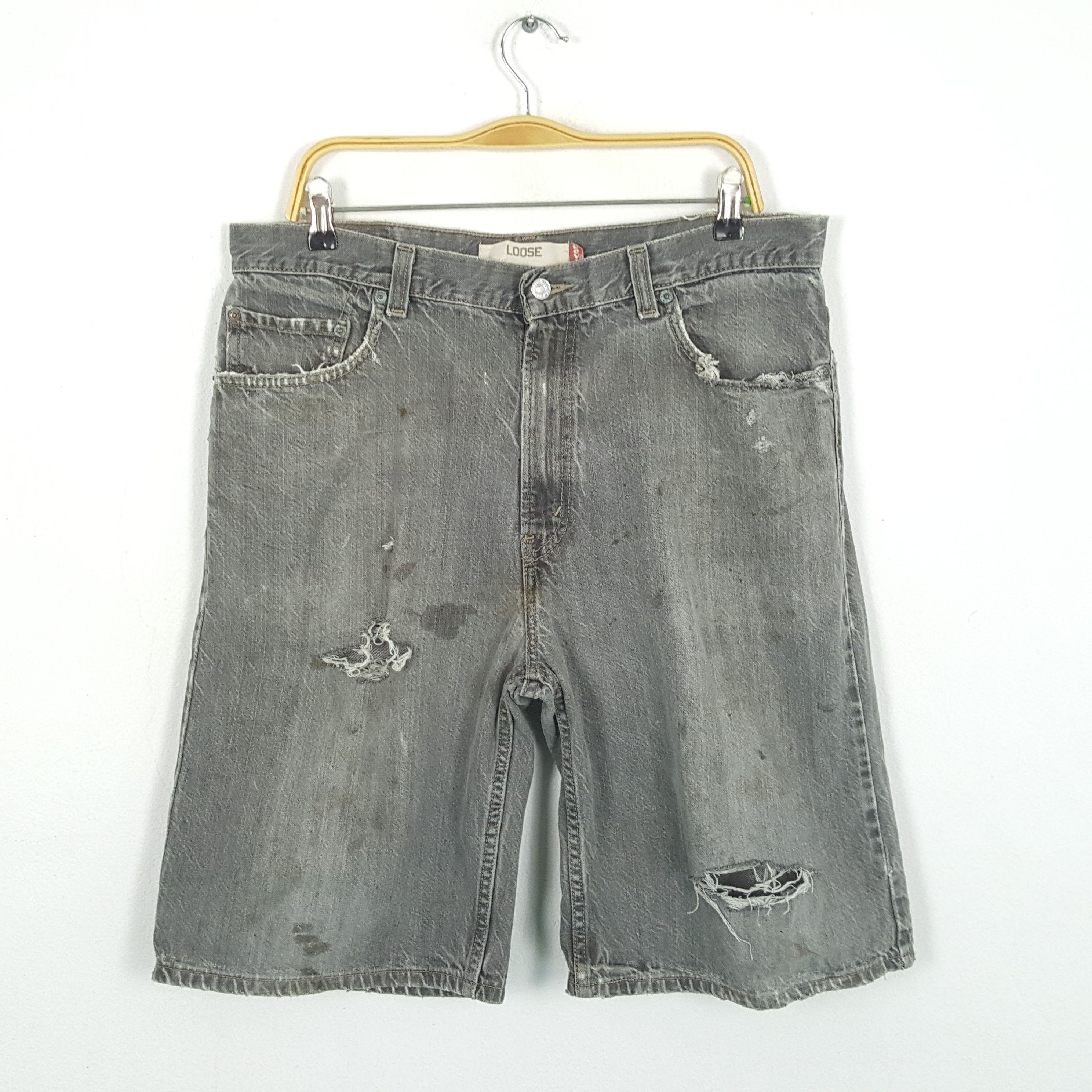 Vintage LEVI'S American Style Distressed Shorts Jeans