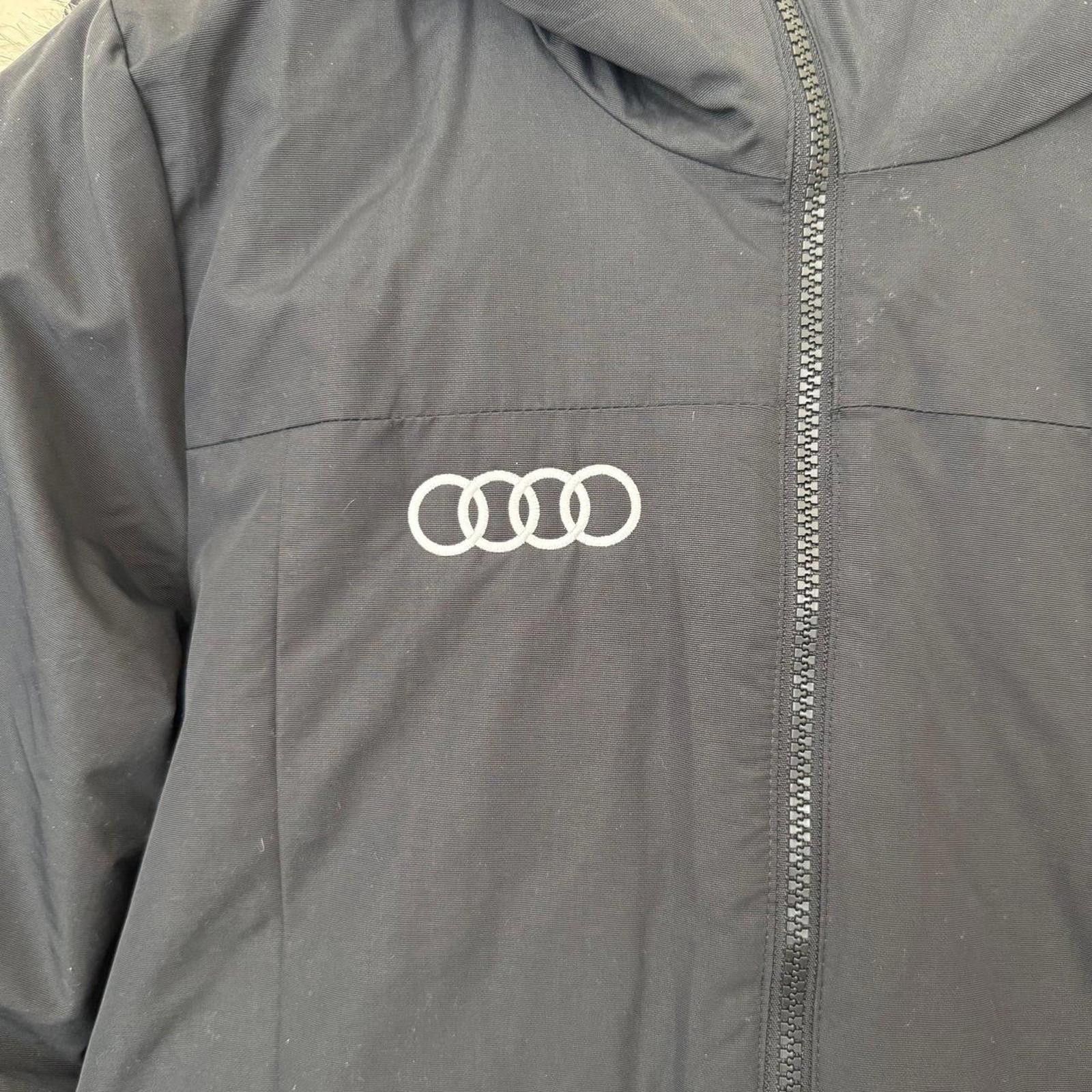 Other Adidas Jacket Women’s S Black Audi Hoodie Parka RARE Size S / US 4 / IT 40 - 4 Thumbnail