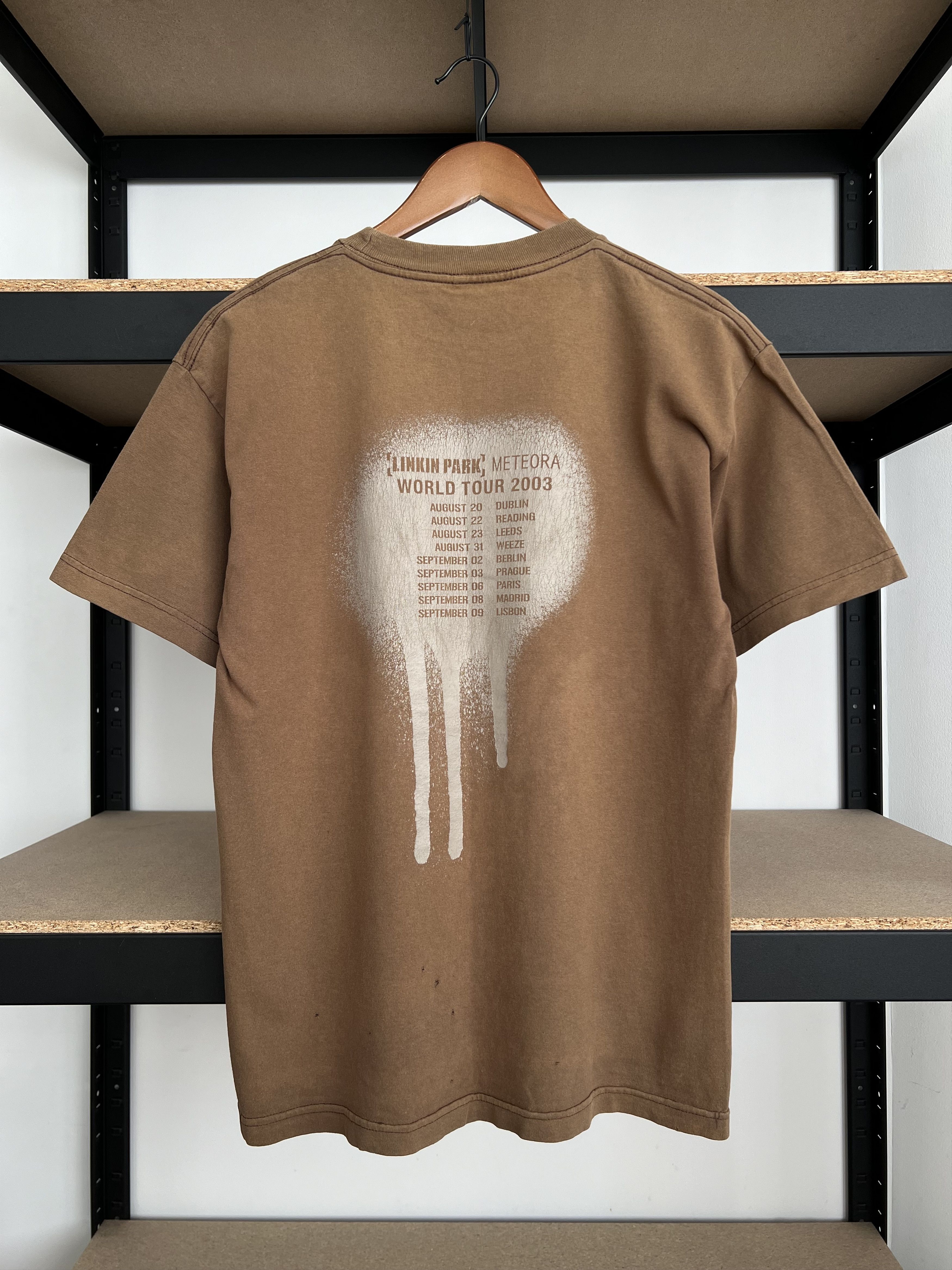 Band Tees Vintage 2003 Linkin Park Meteora World Tour Rock T-shirt Size US M / EU 48-50 / 2 - 4 Thumbnail
