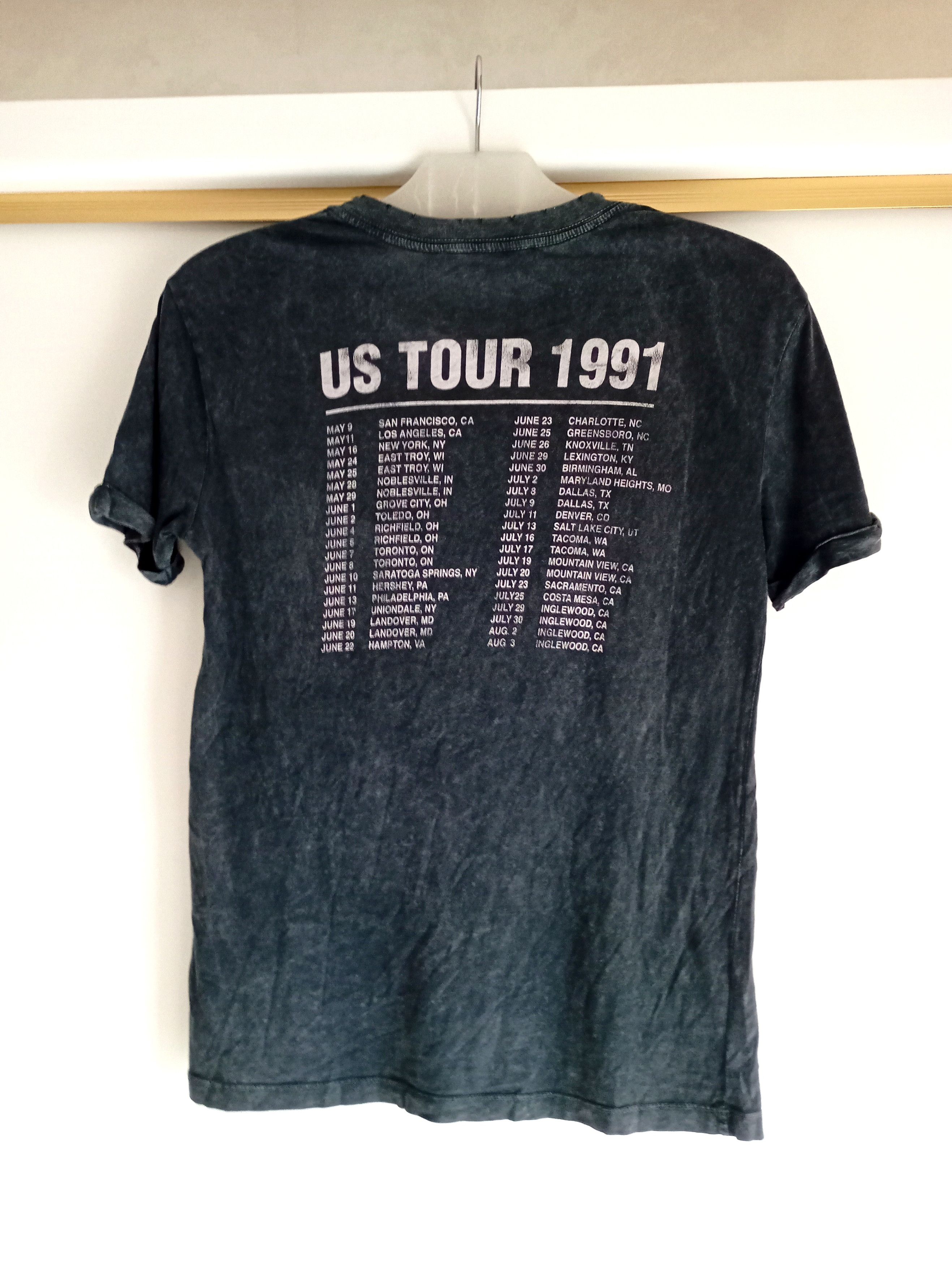 Band Tees Vintage GUNS n ROSES 1991 US Tour Shirt Size US XS / EU 42 / 0 - 2 Thumbnail