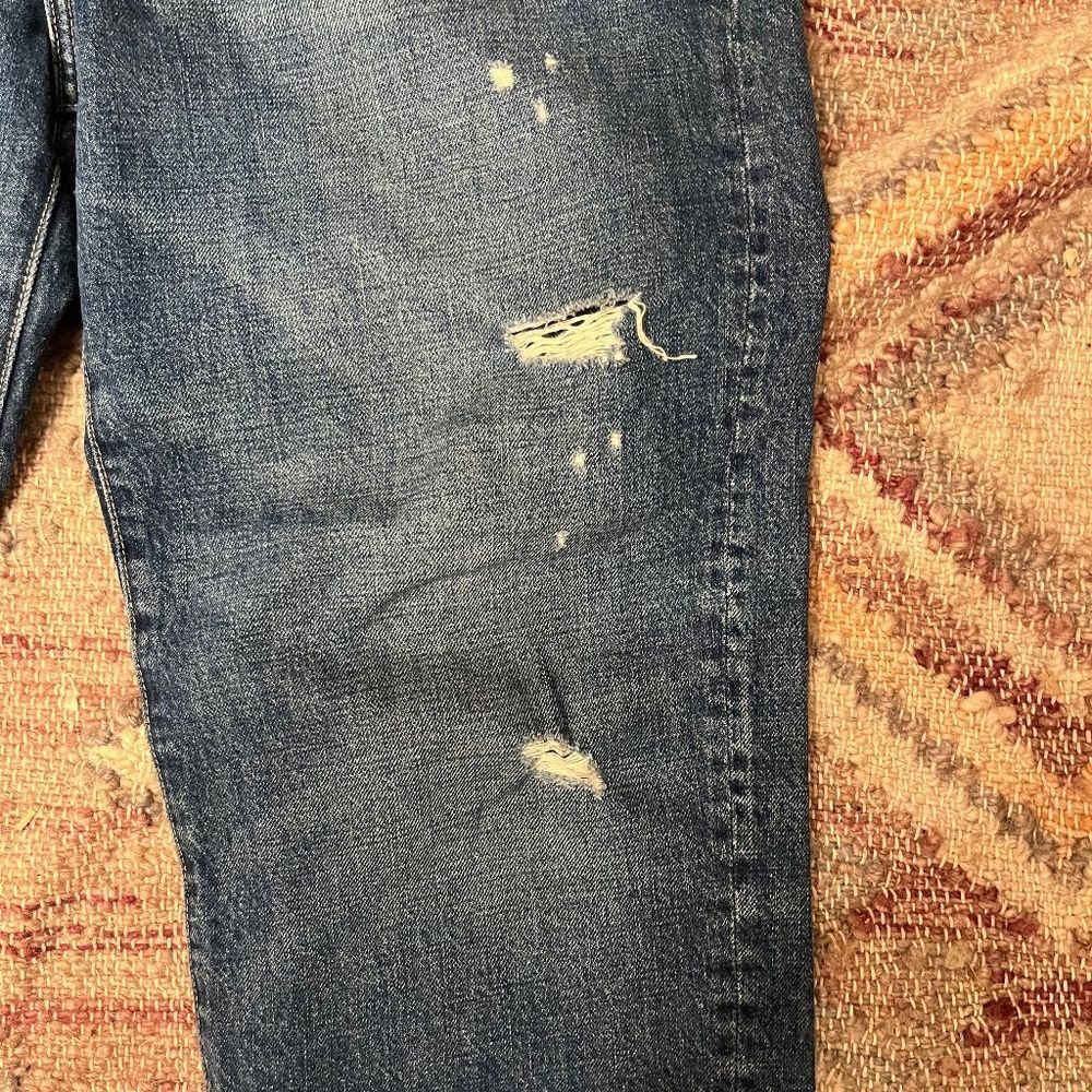 Edwin Edwin 1947 Tash Crop Distressed Jeans size 31 Size US 31 - 3 Thumbnail