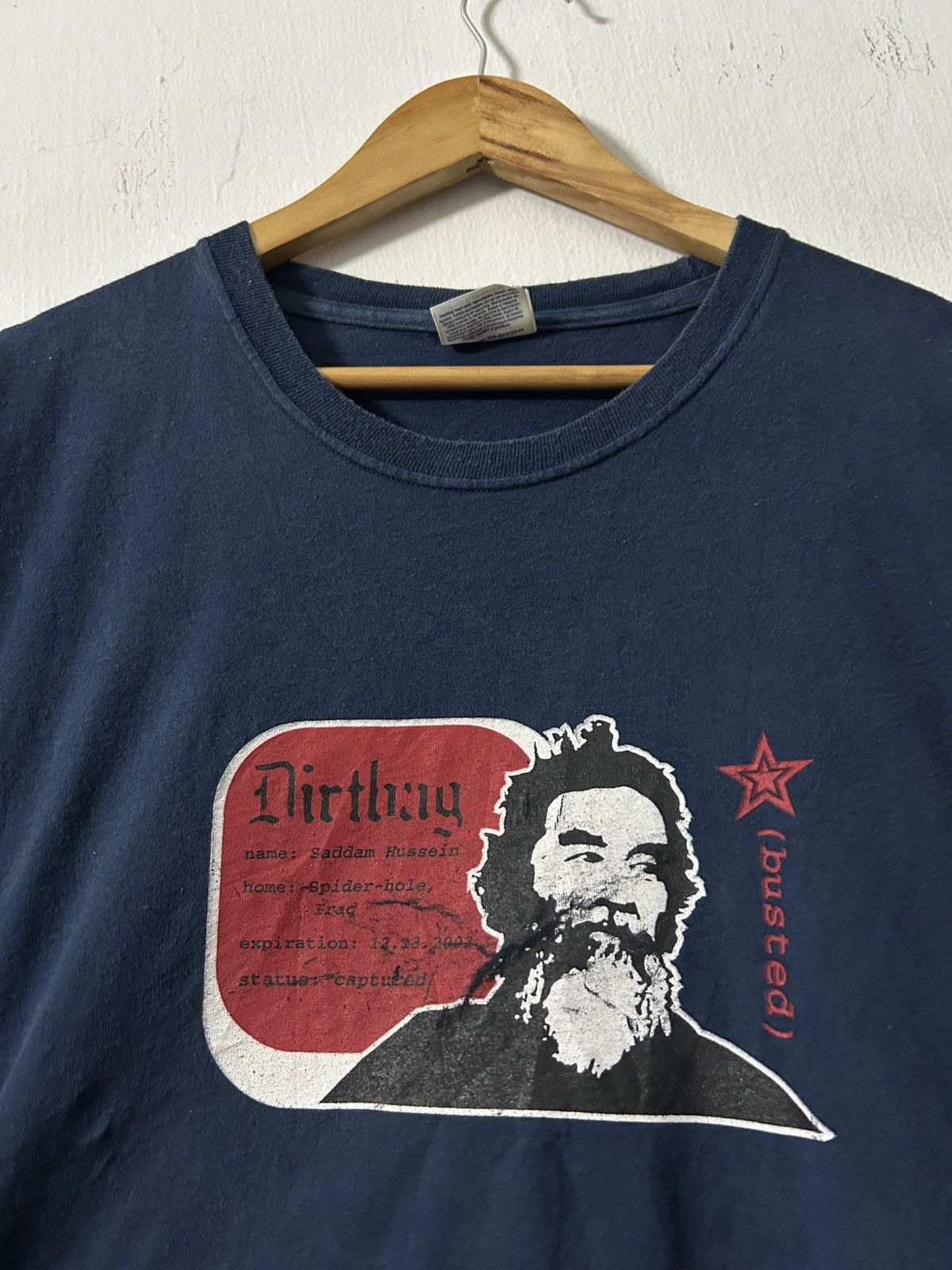 Vintage Vintage 00’s Saddam Hussein Busted skate design Size US XL / EU 56 / 4 - 1 Thumbnail