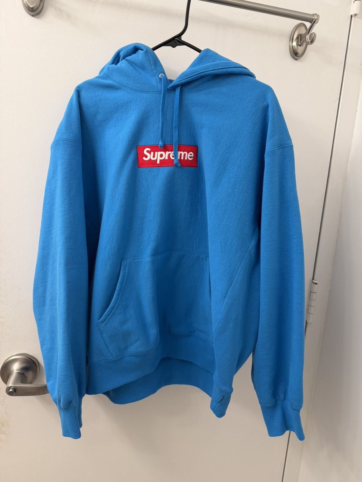 Supreme Supreme Cyan Box Logo | Grailed