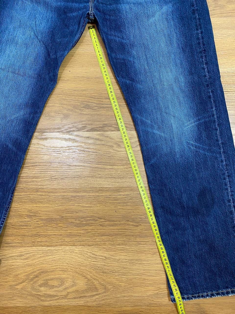Levi's Mens Blue Vintage Y2K Low Rise Bootcut Jeans With Size US 38 / EU 54 - 15 Thumbnail