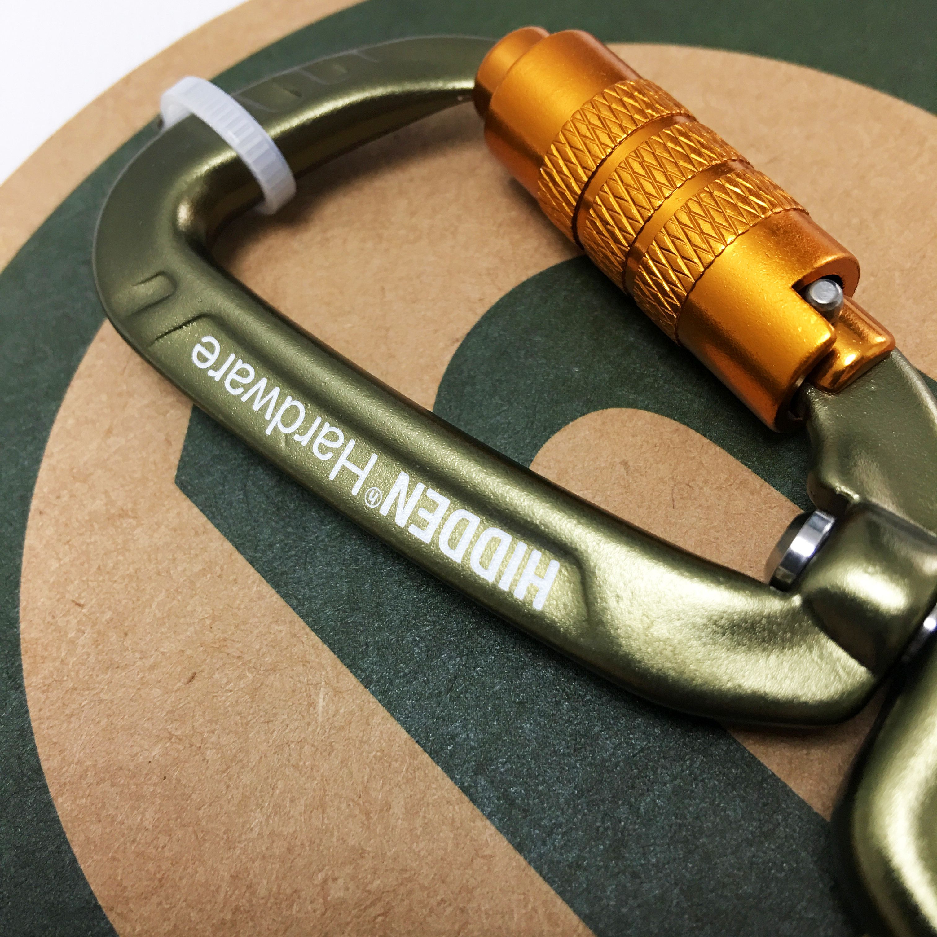 HIDDEN Hidden NY Small Carabiner V2 Green 2024S/S Size ONE SIZE - 2 Thumbnail